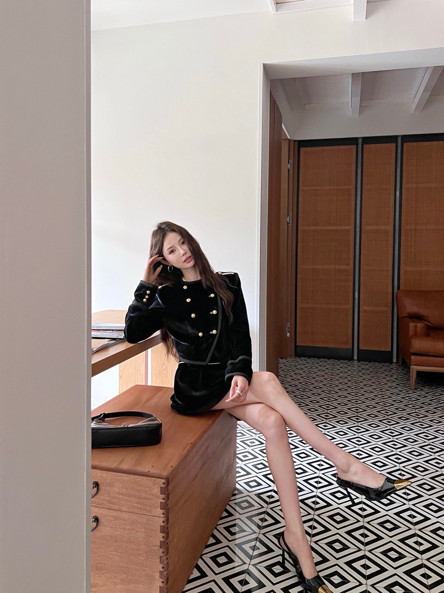 25ss flocked set