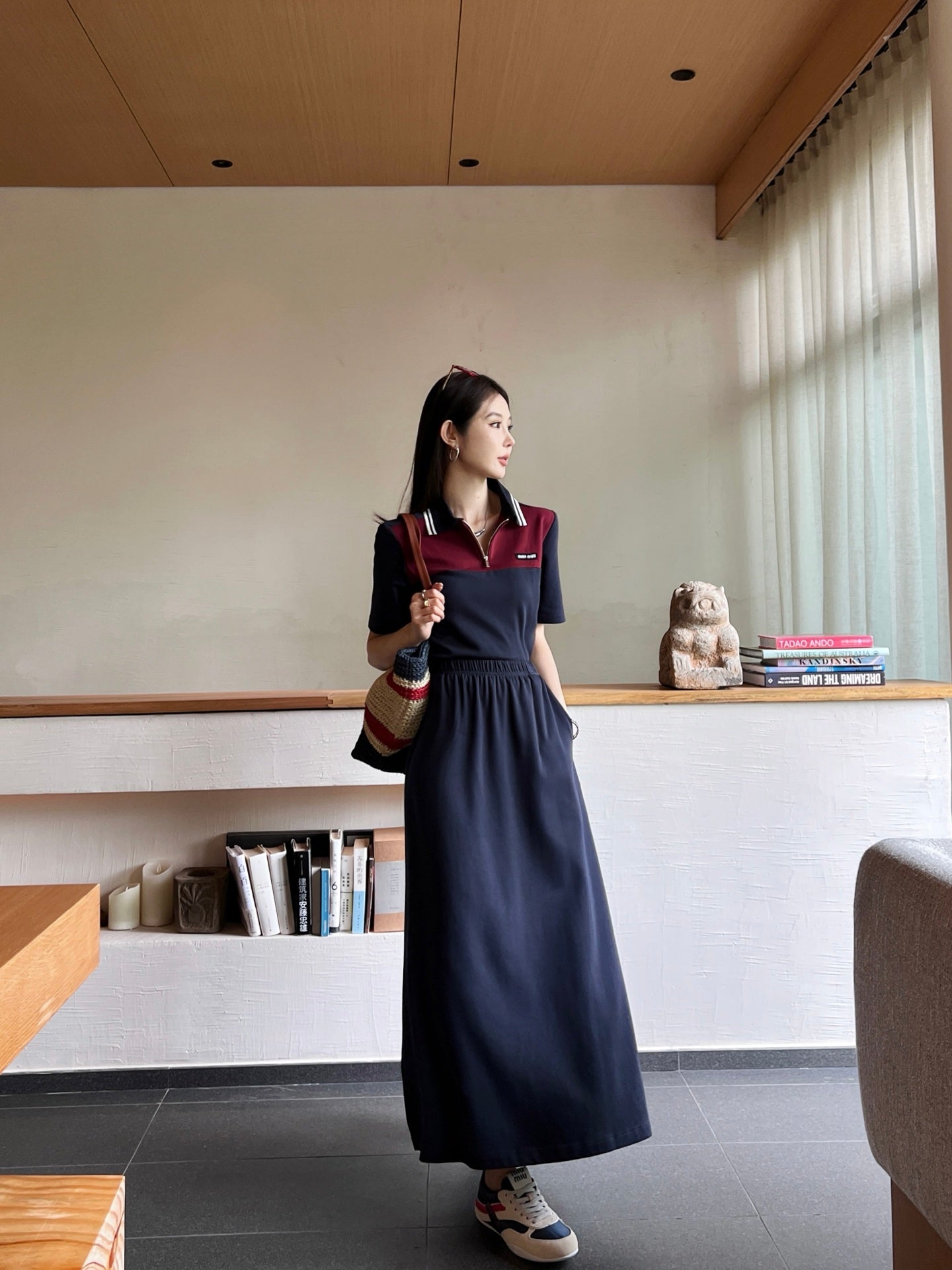 25ss polo skirt set
