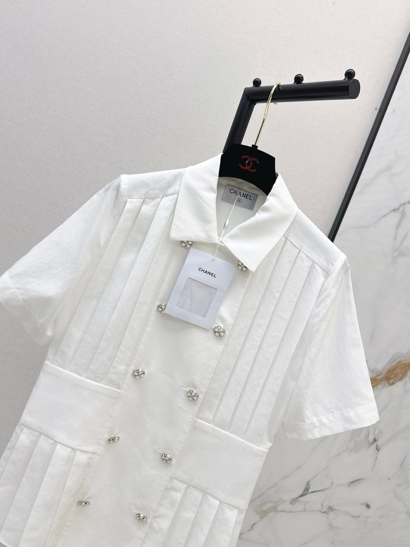 25ss pleated shirt