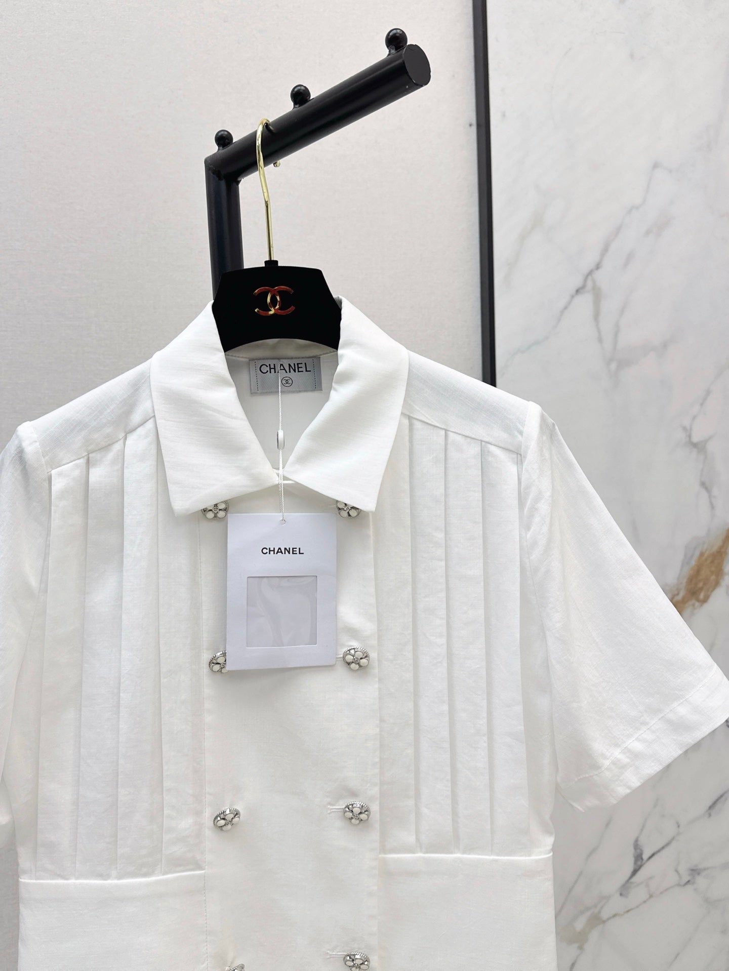 25ss pleated shirt