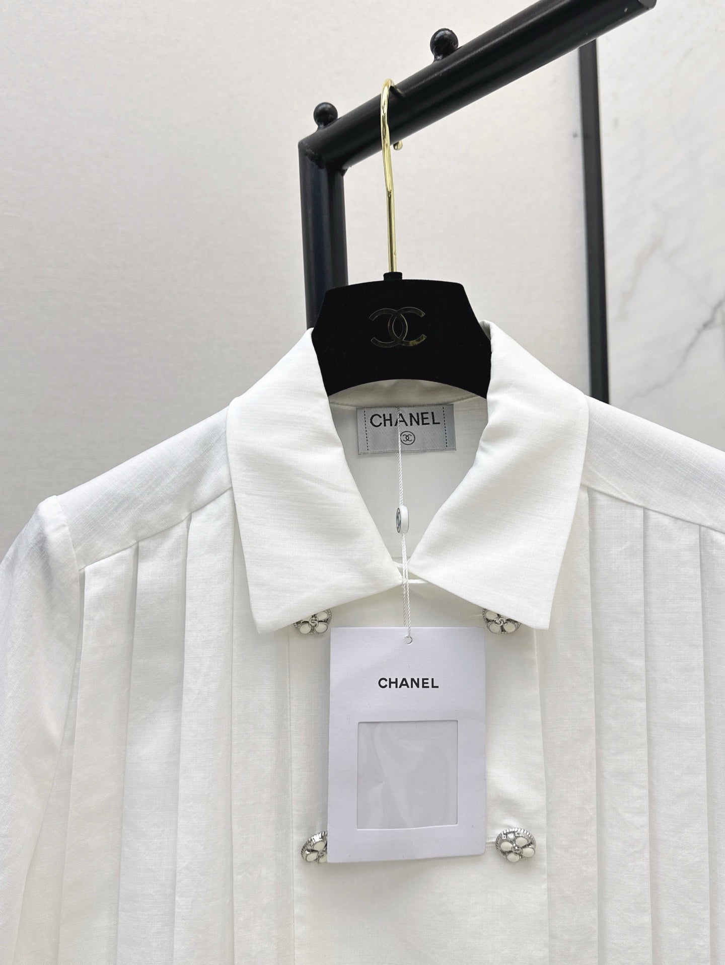 25ss pleated shirt