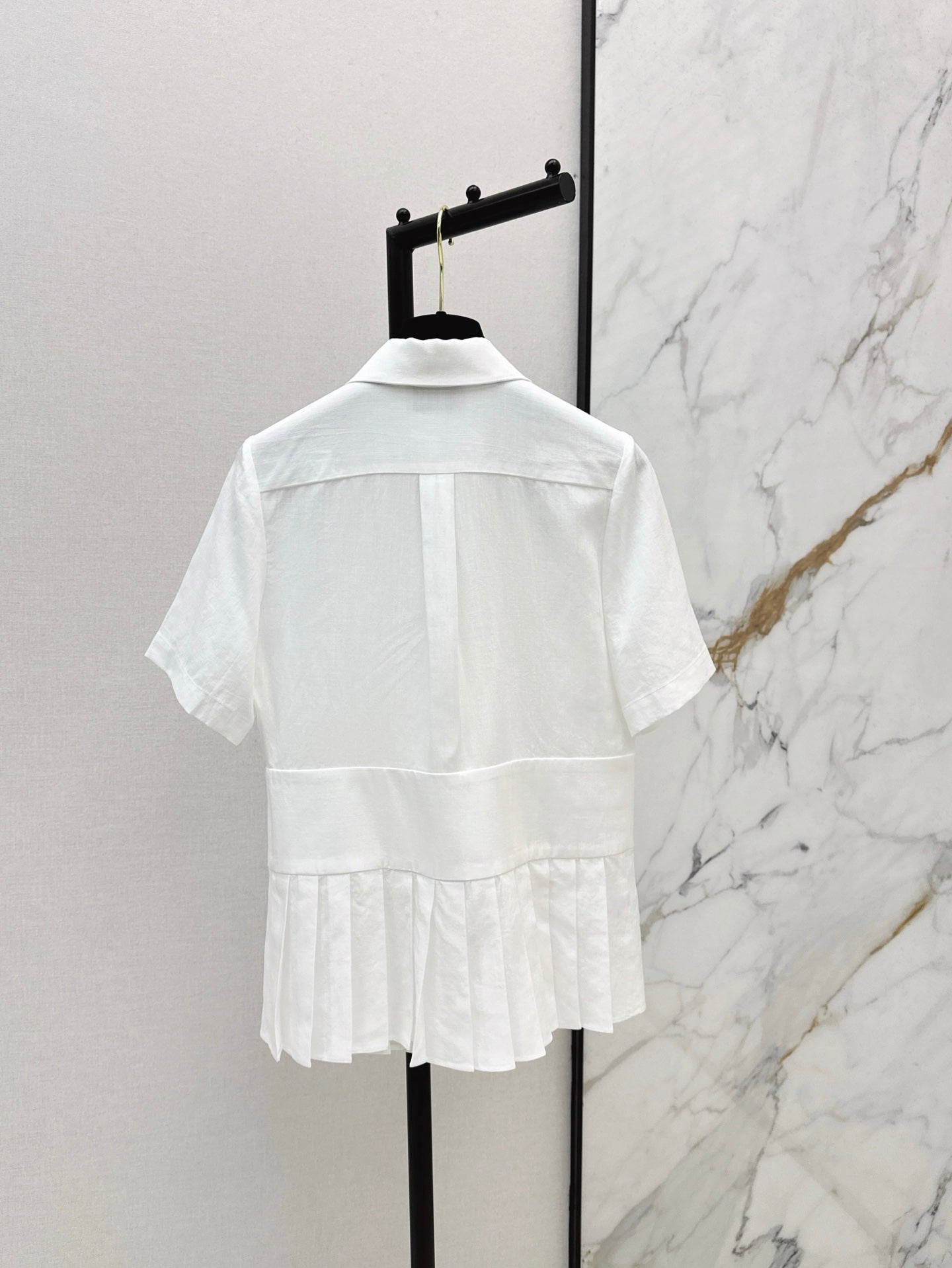 25ss pleated shirt