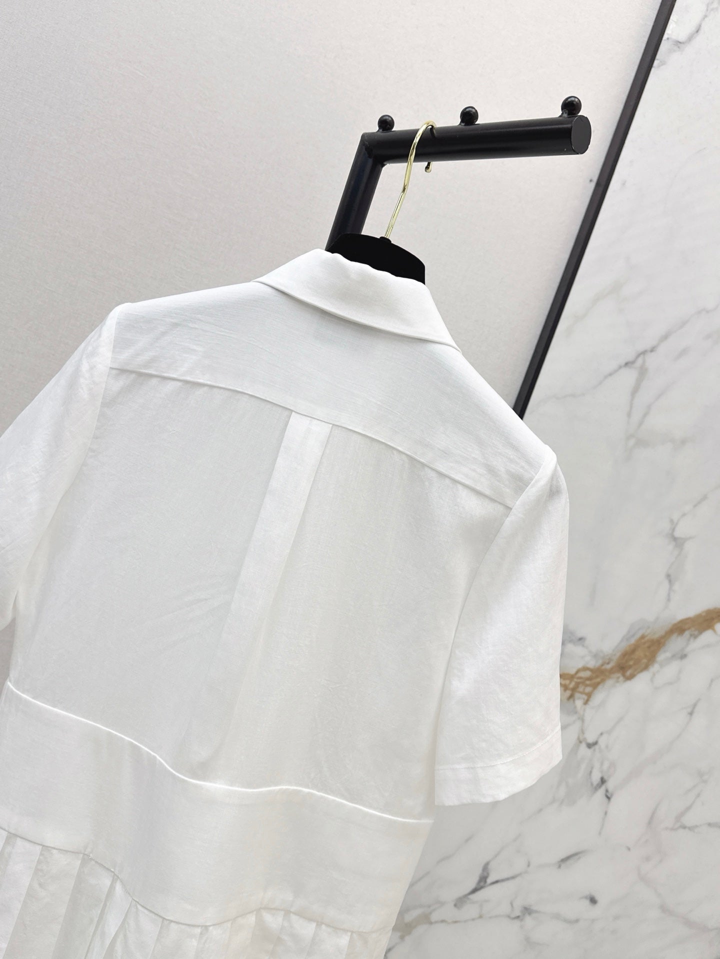 25ss pleated shirt