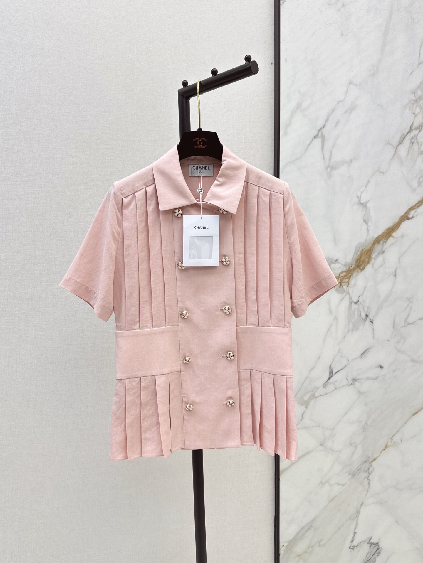 25ss pleated shirt