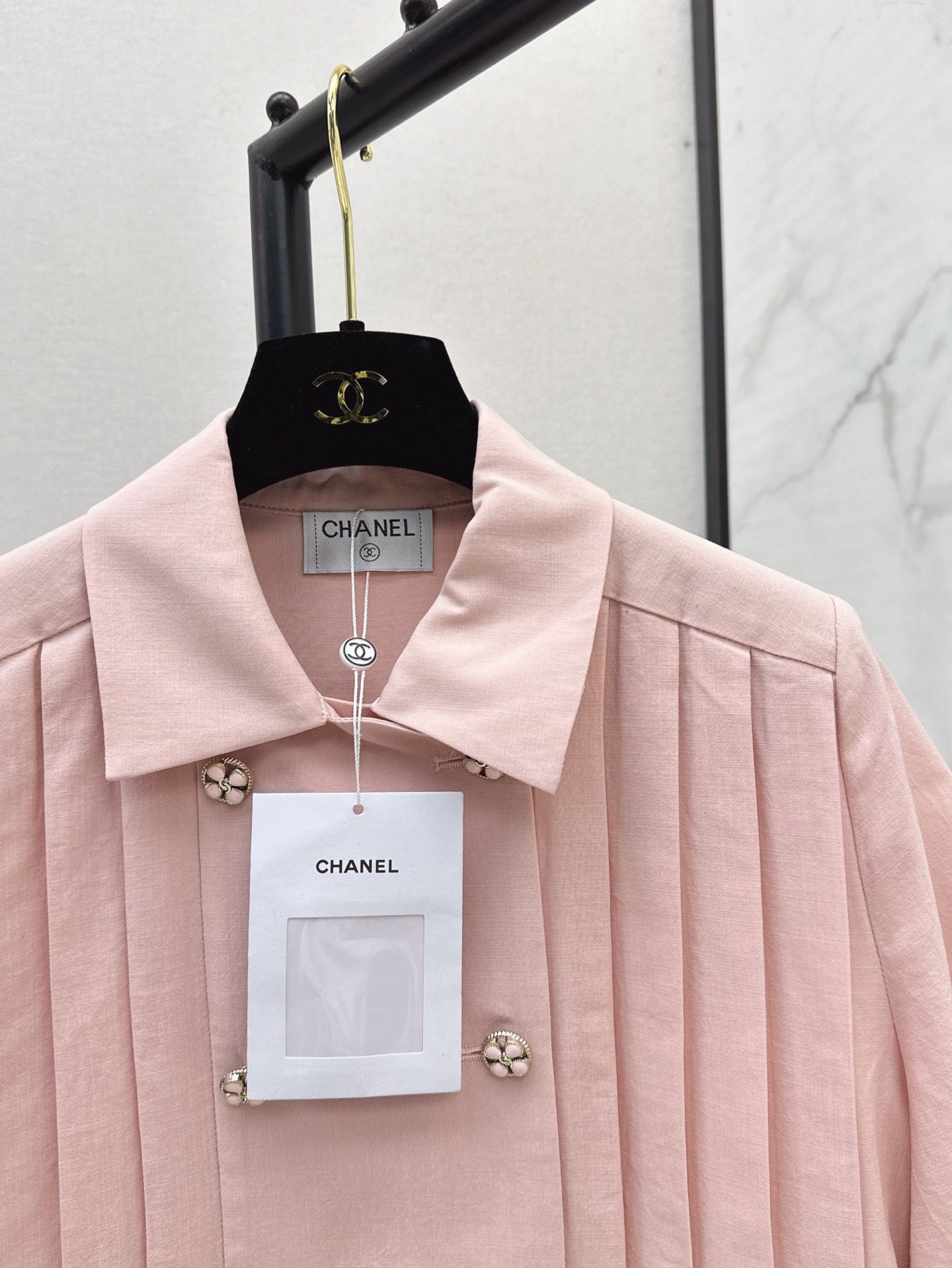 25ss pleated shirt