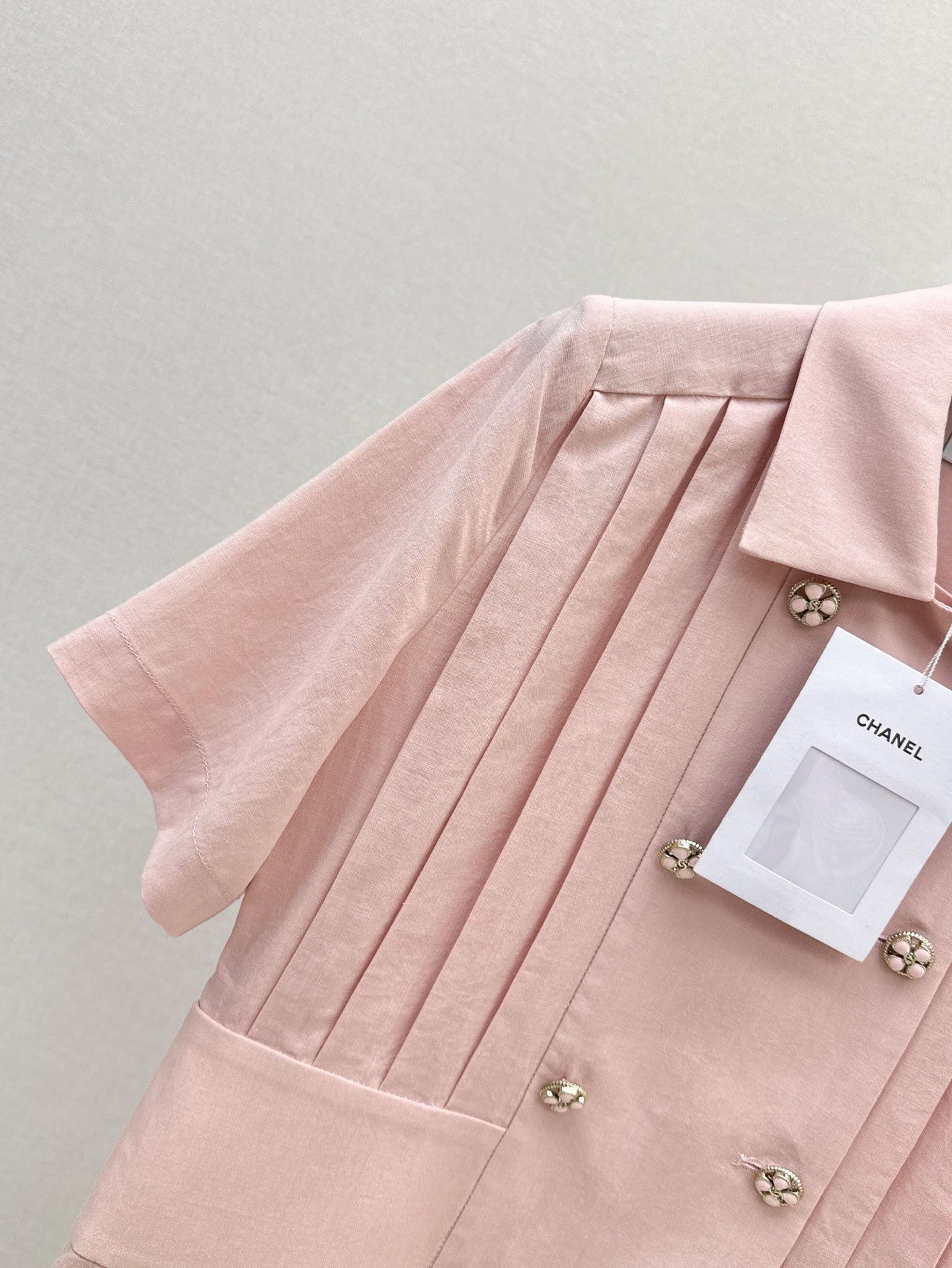 25ss pleated shirt