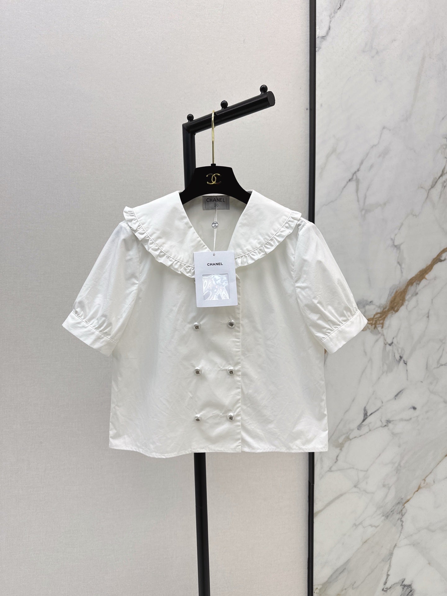 25ss ruffle shirt