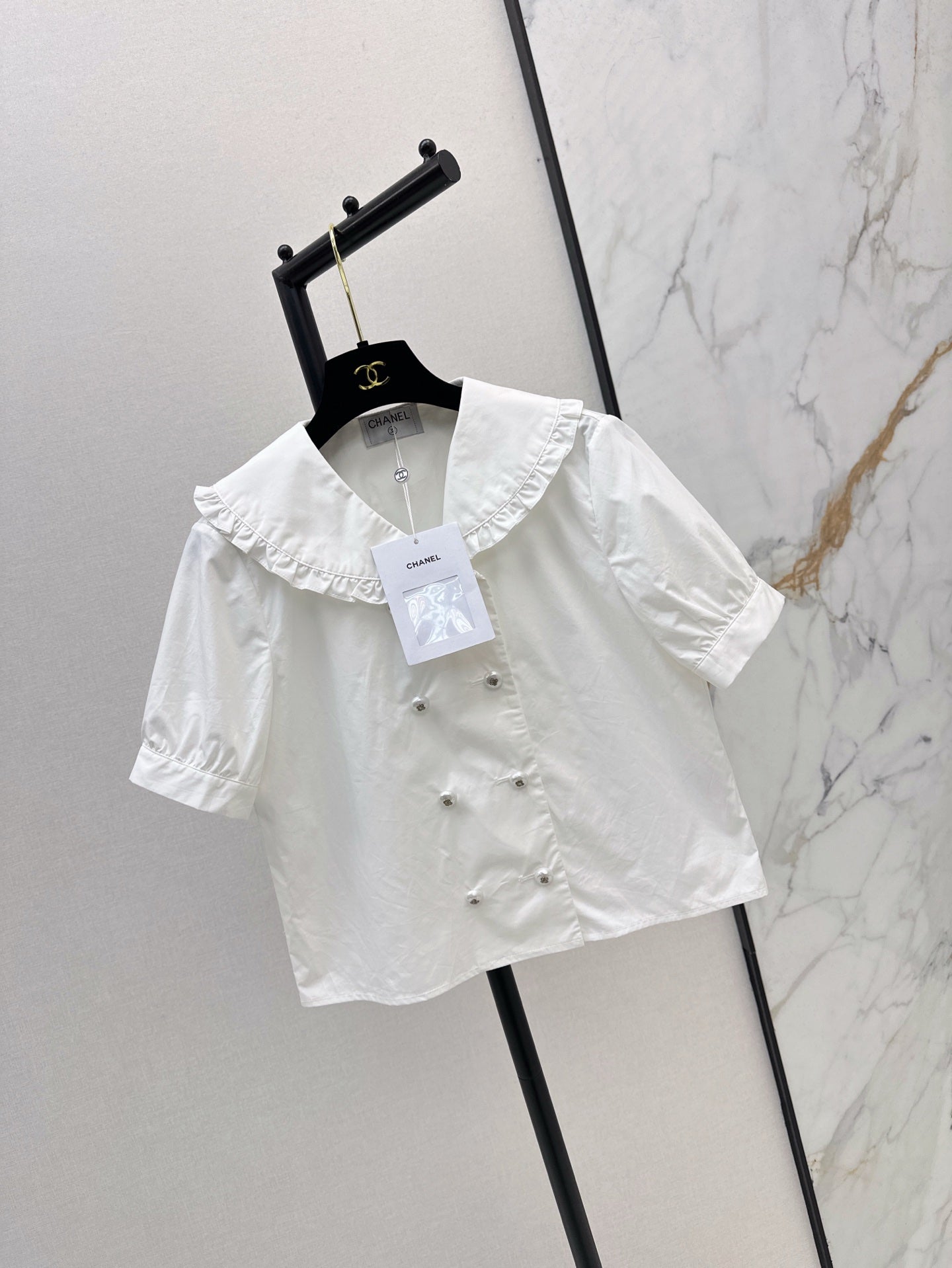 25ss ruffle shirt