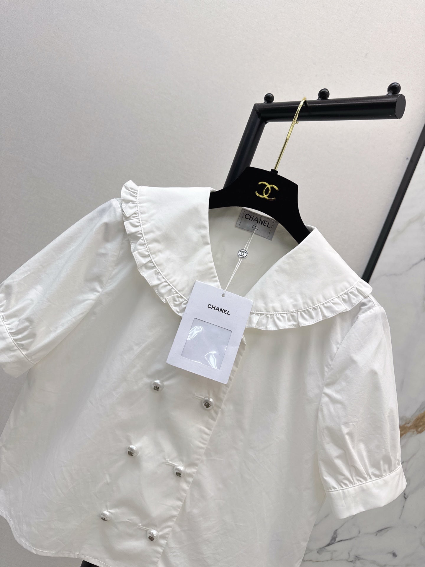 25ss ruffle shirt
