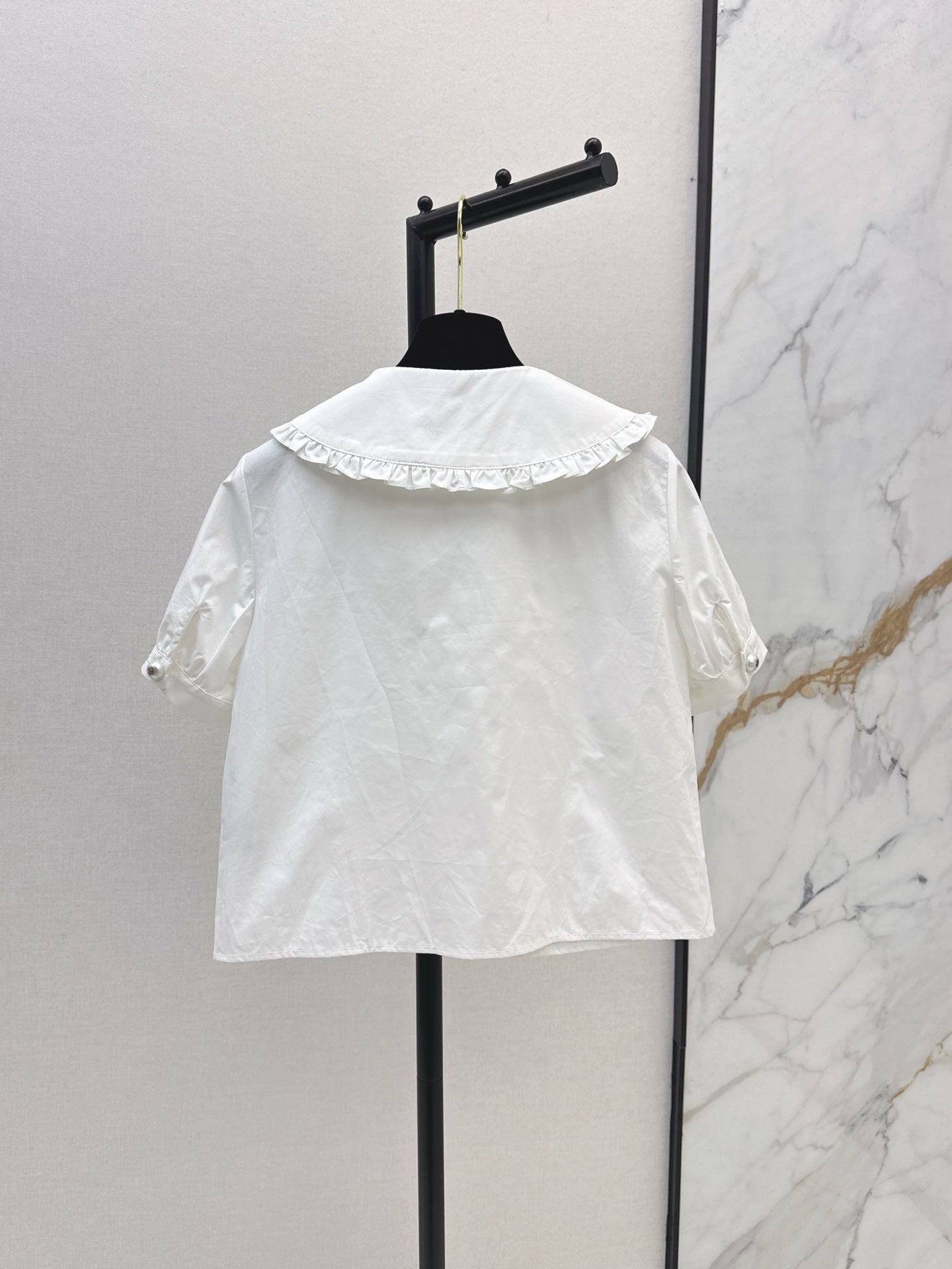 25ss ruffle shirt
