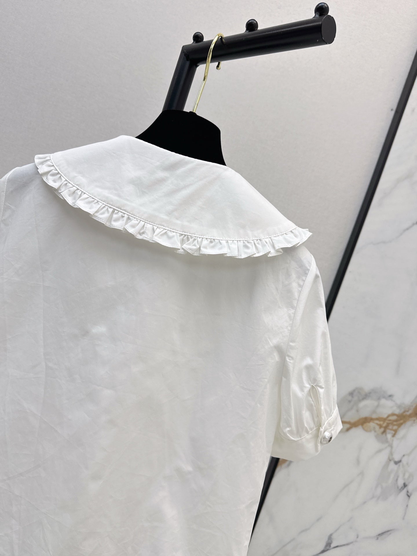 25ss ruffle shirt