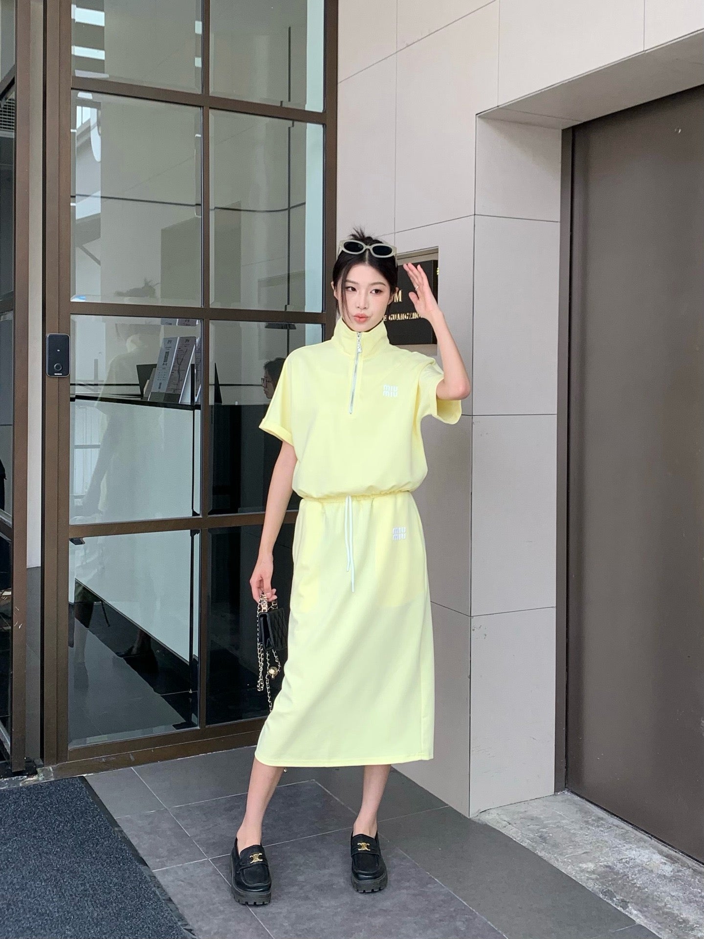 25ss skirt set