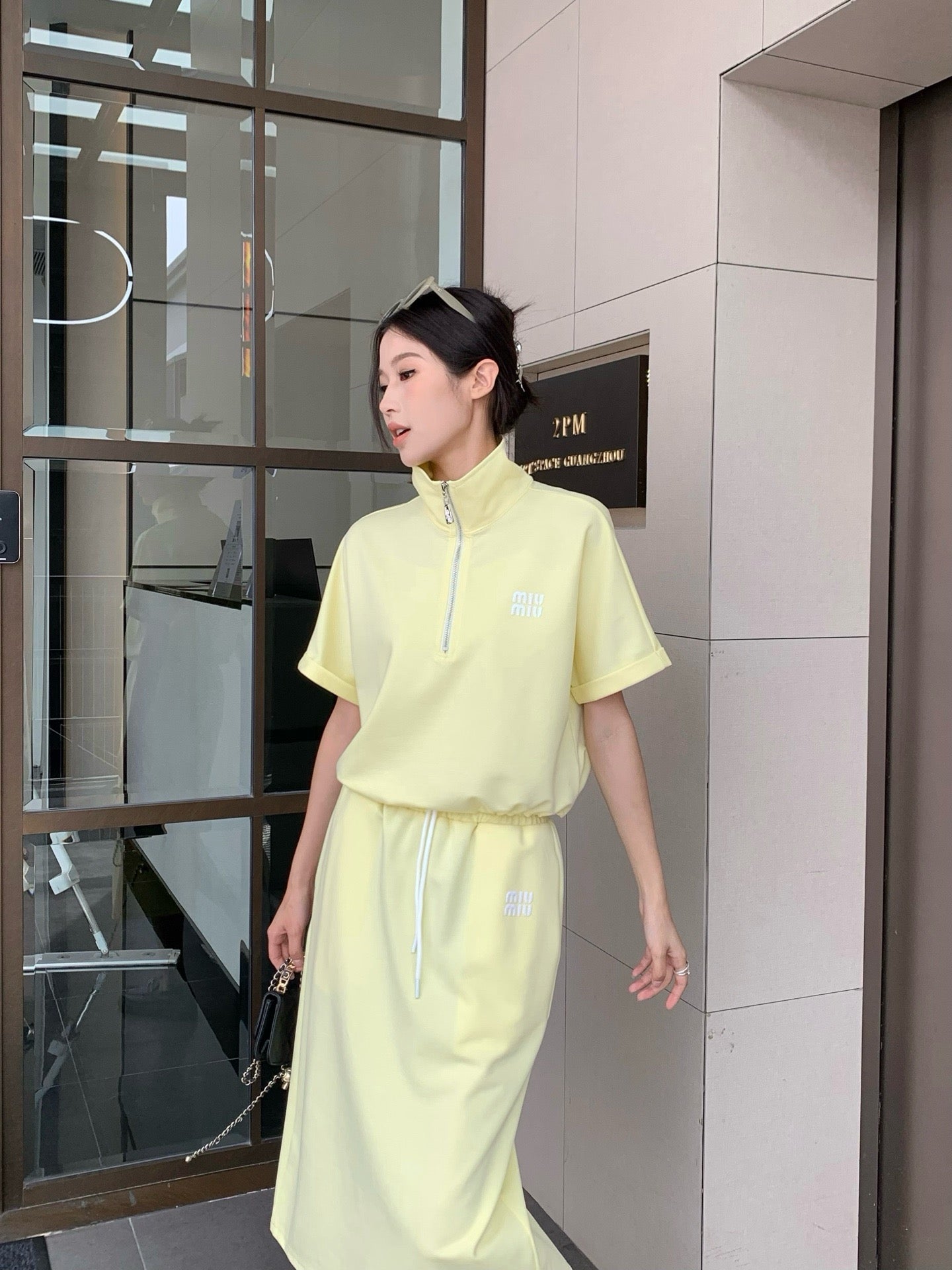 25ss skirt set