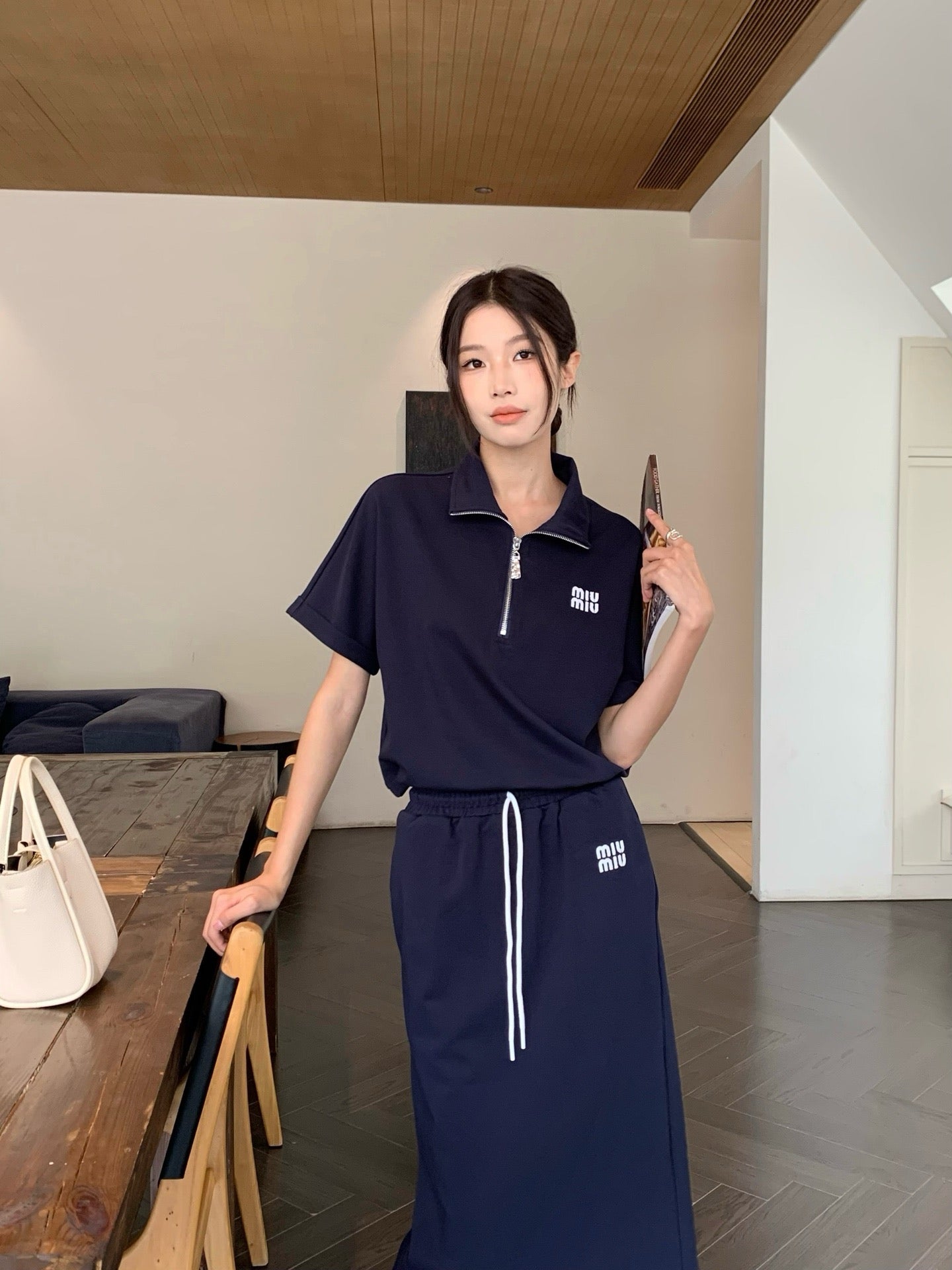 25ss skirt set