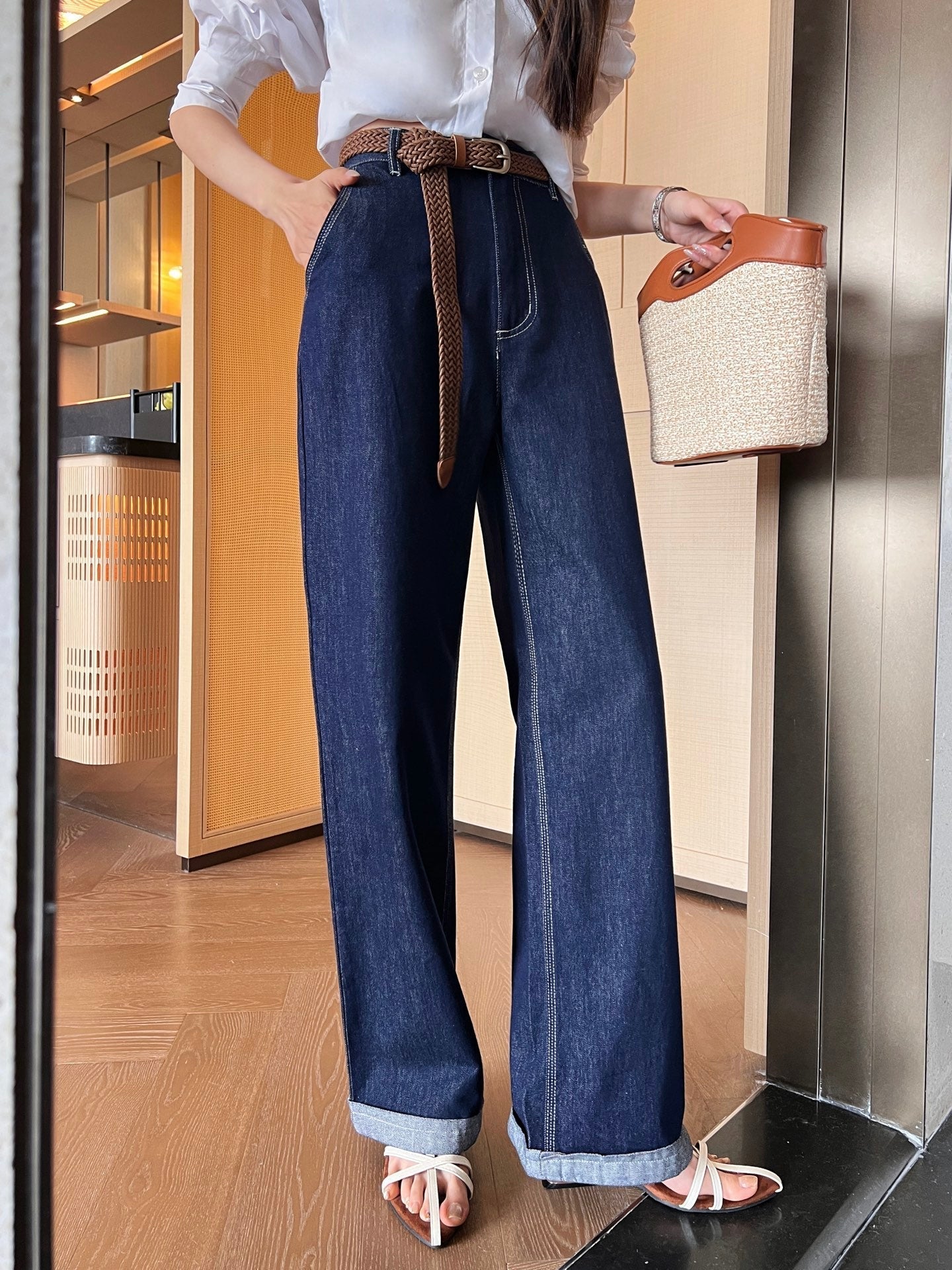 25ss straight jeans