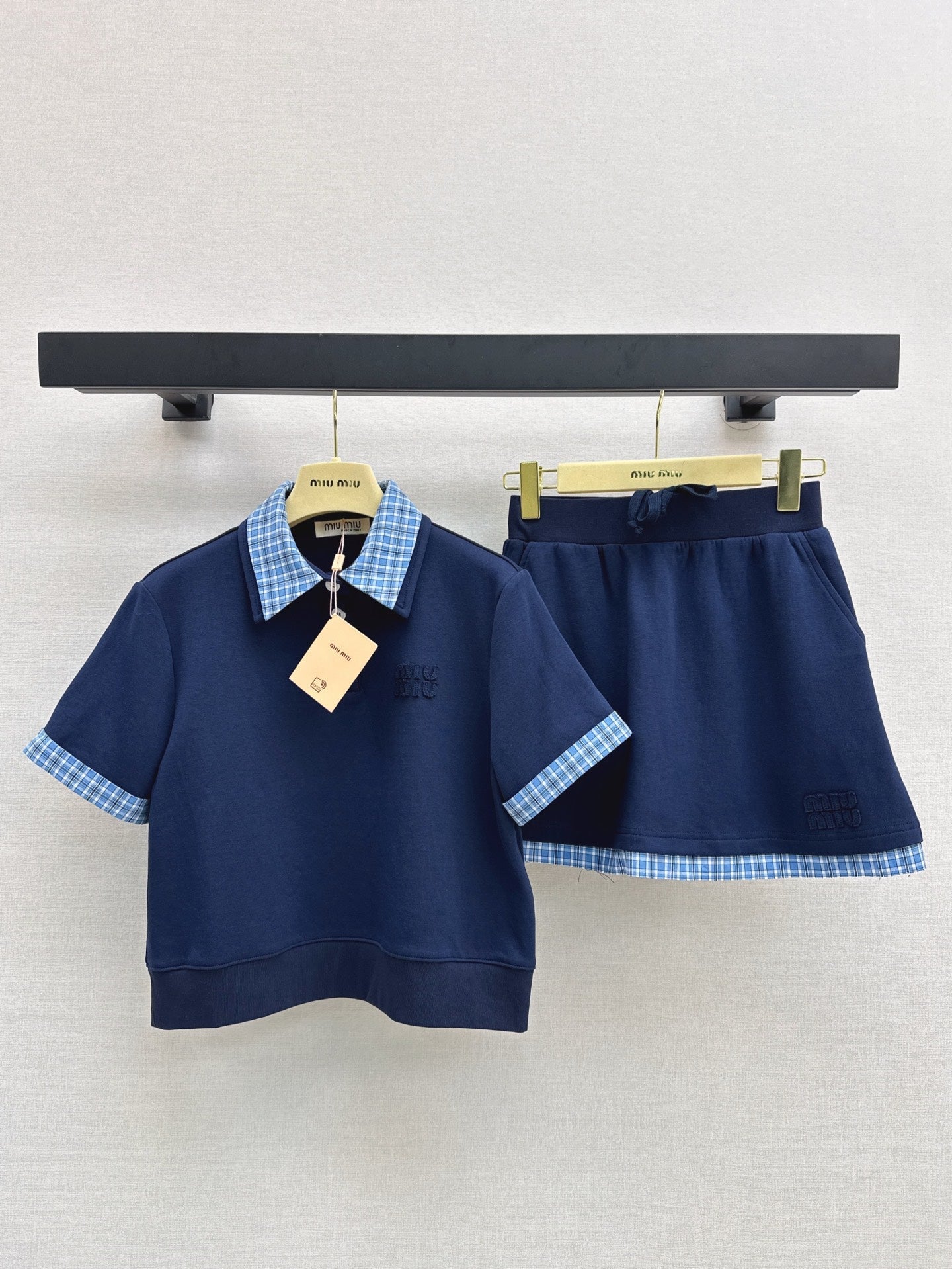 25ss polo skirt set