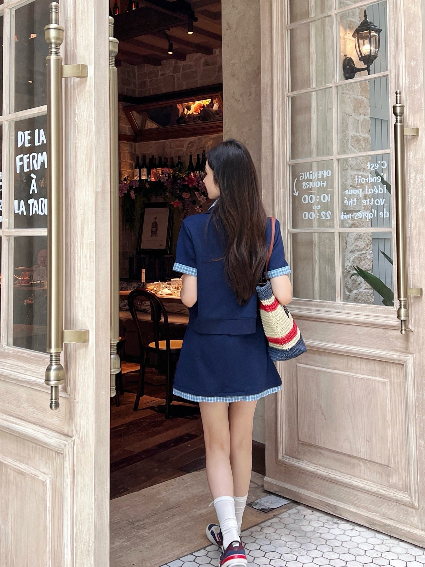 25ss polo skirt set