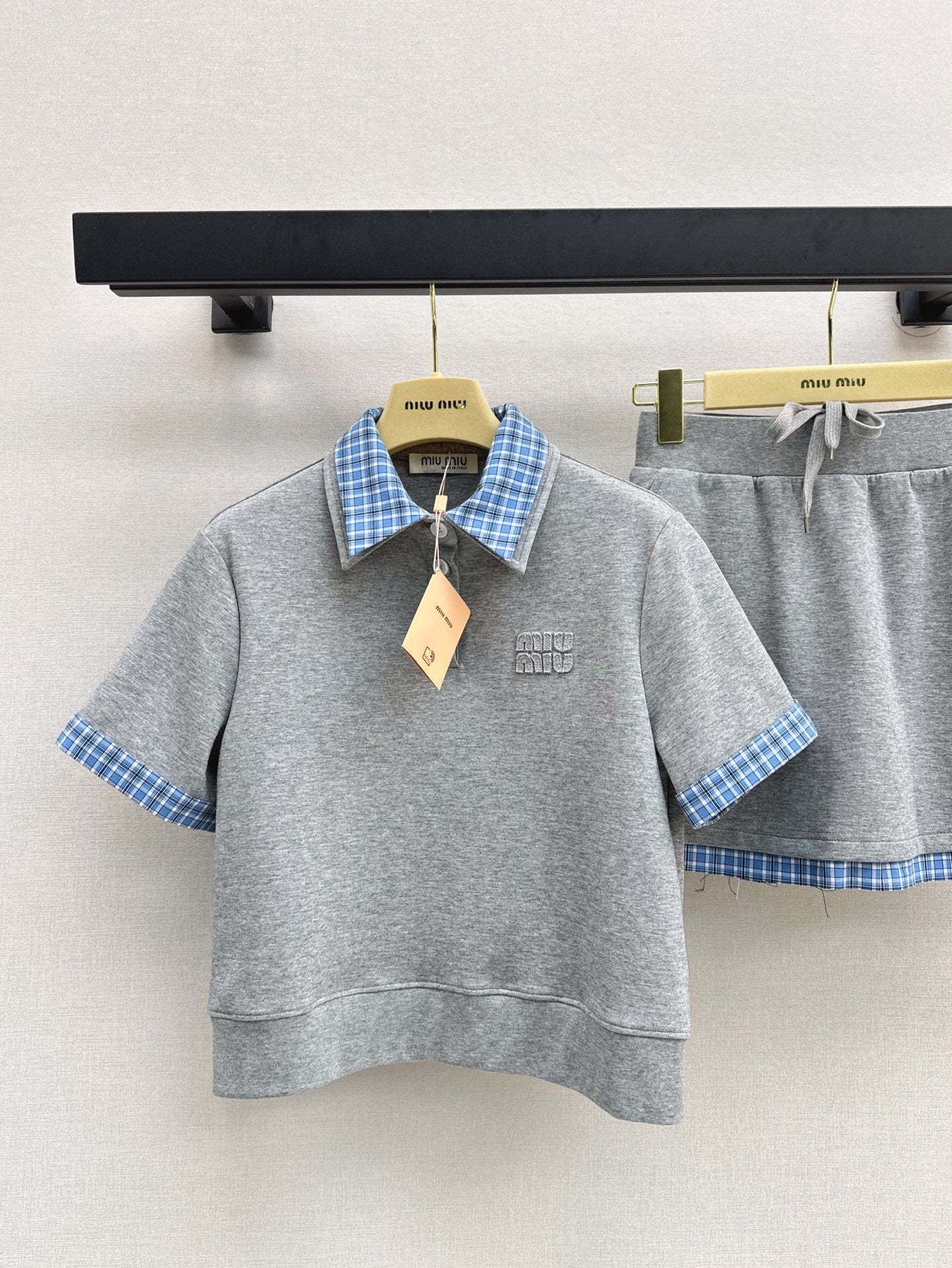25ss polo skirt set