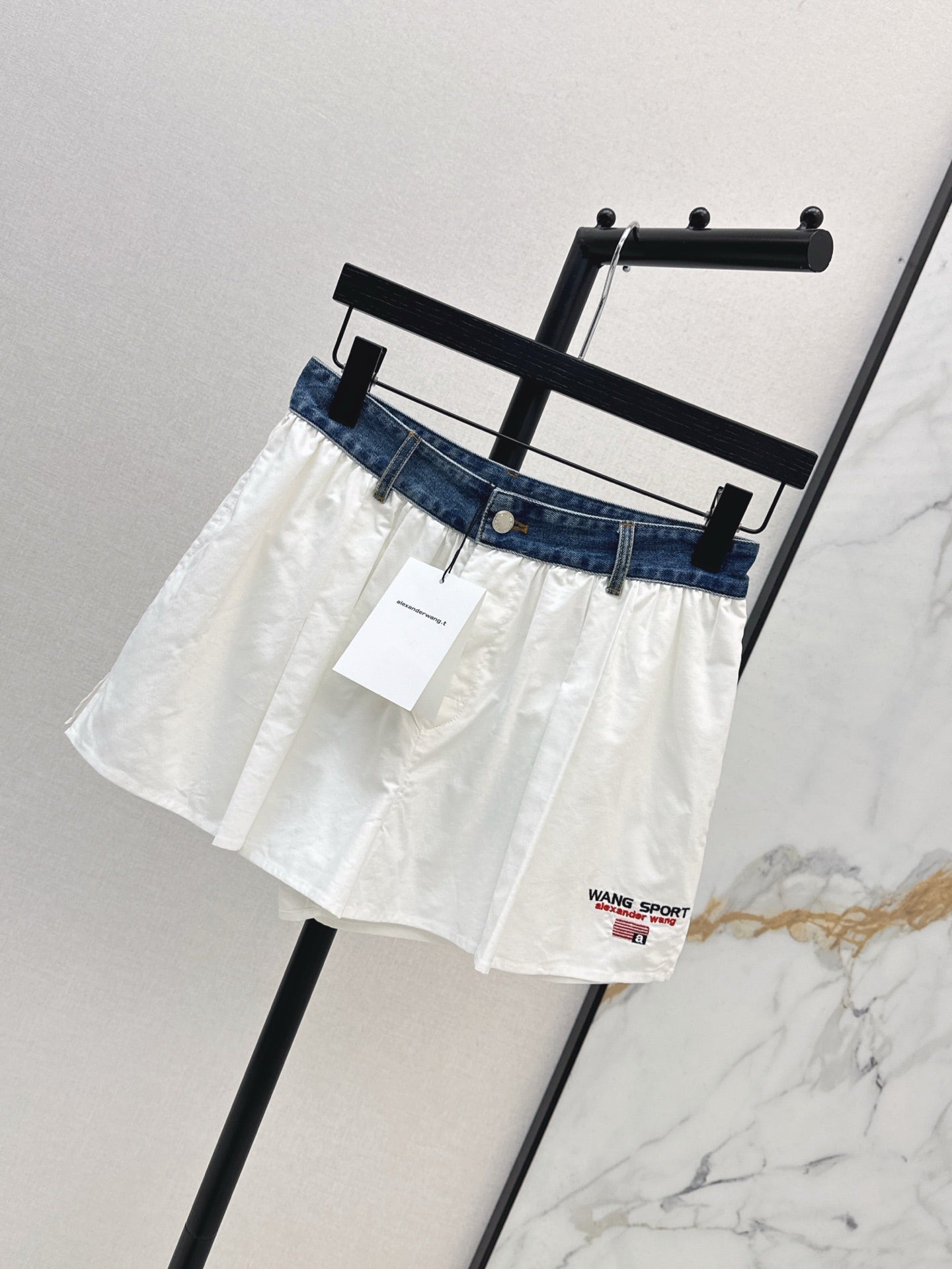 25ss embroidered skirt