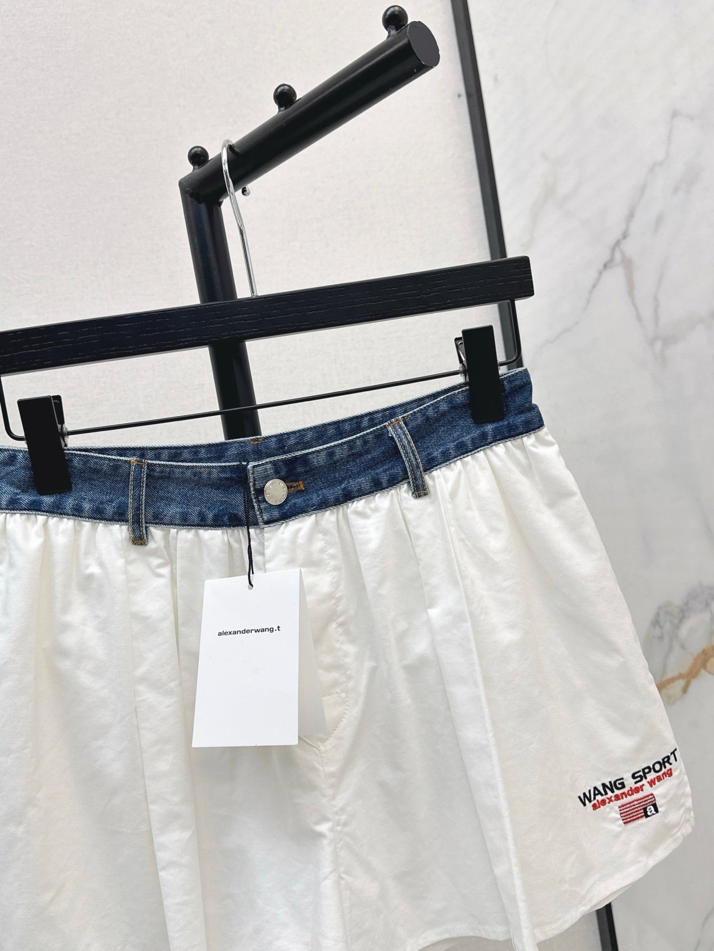 25ss embroidered skirt