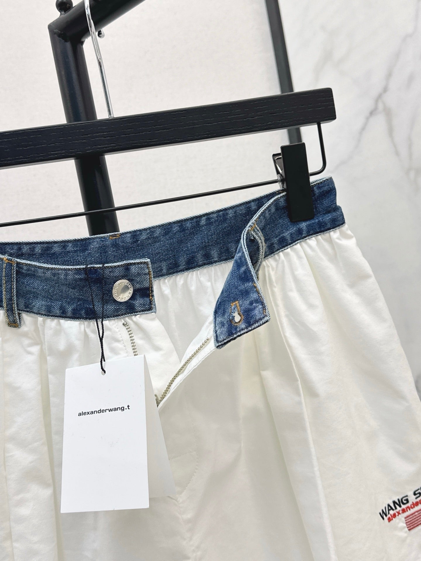 25ss embroidered skirt