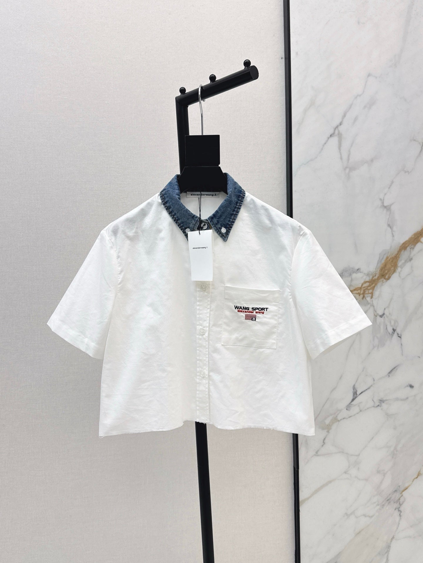 25ss crop shirt