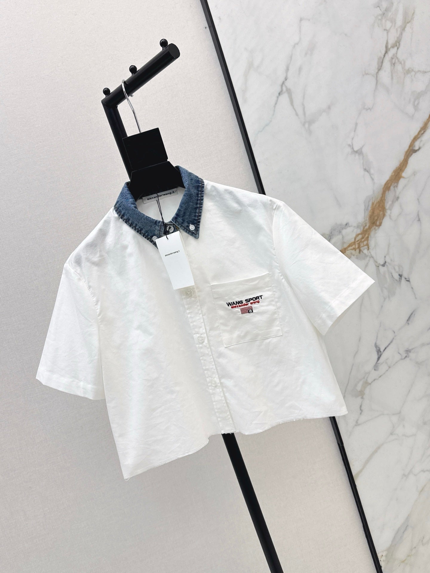 25ss crop shirt