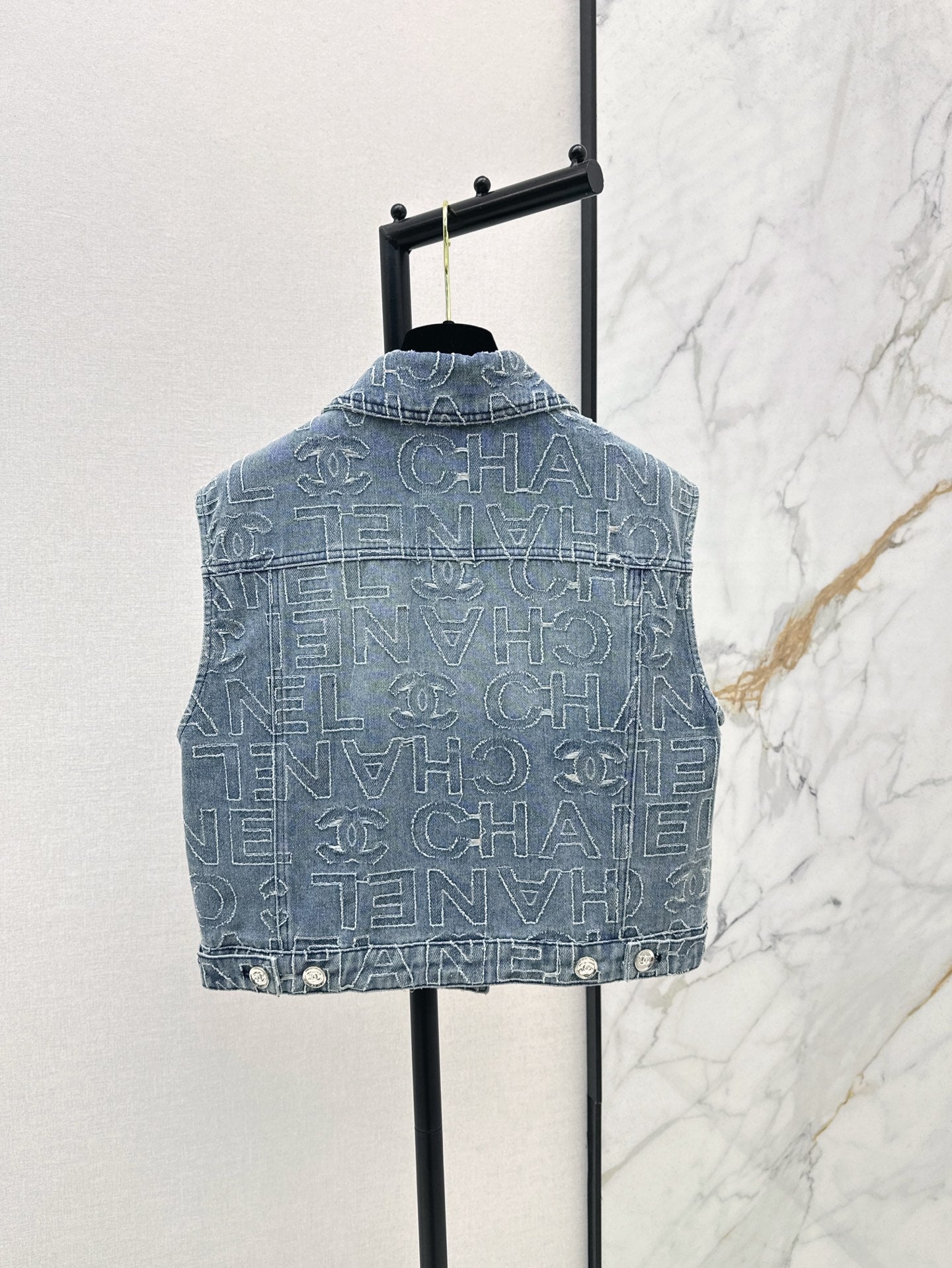25ss embroidered vest
