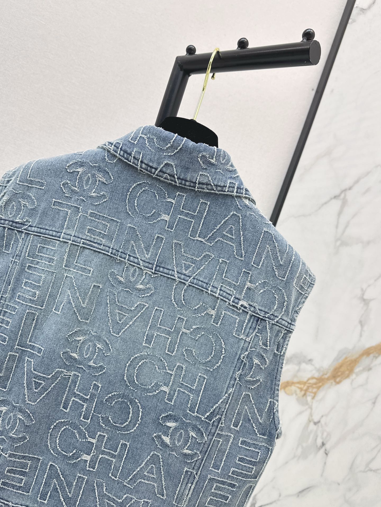 25ss embroidered vest