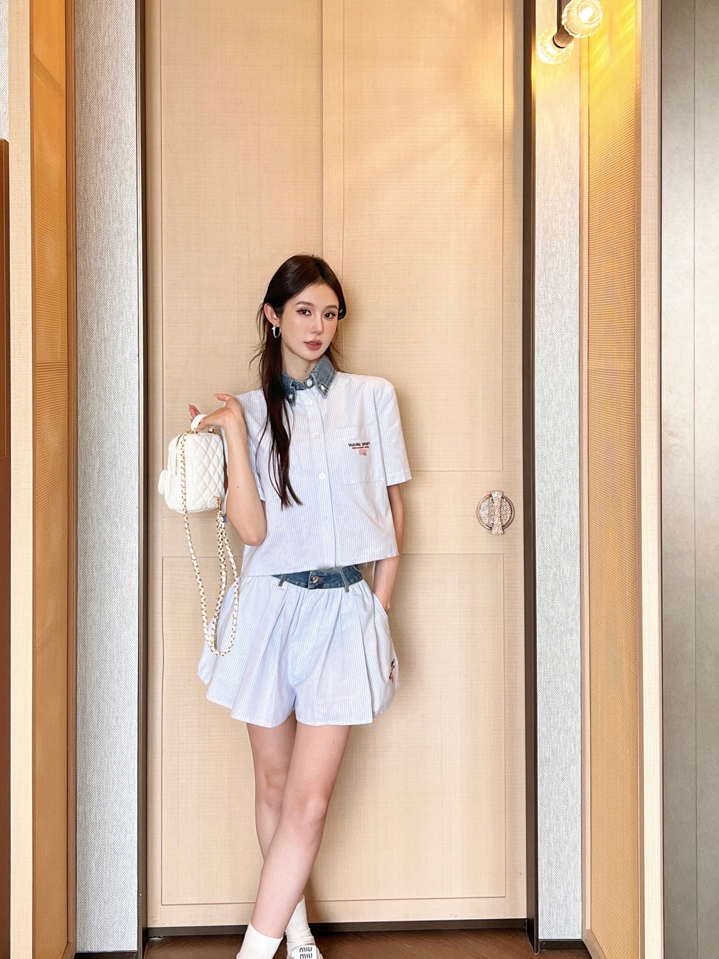 25ss crop shirt