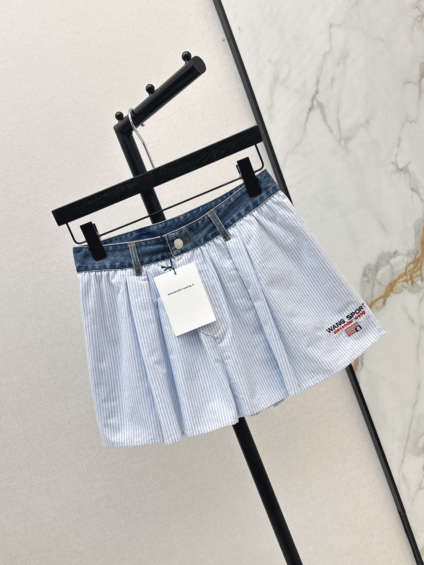25ss embroidered skirt