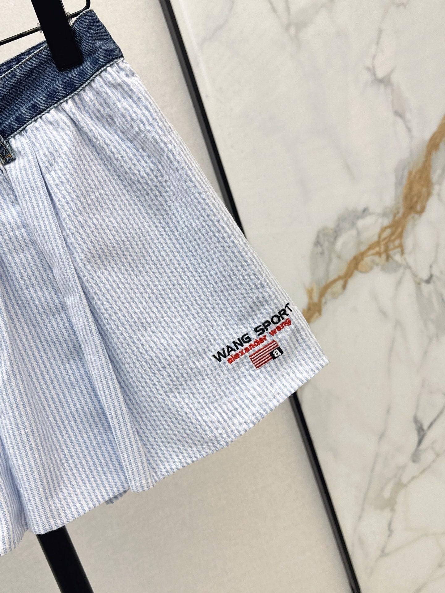25ss embroidered skirt