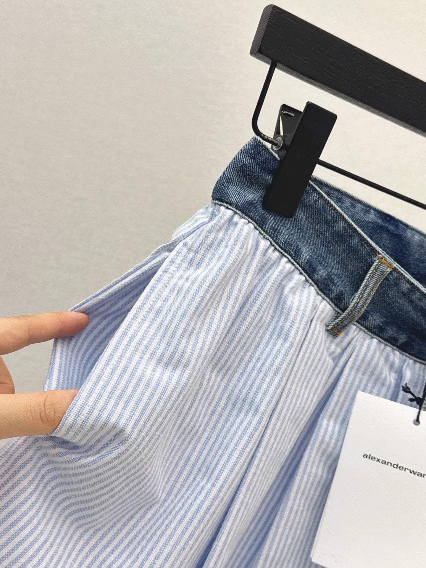 25ss embroidered skirt