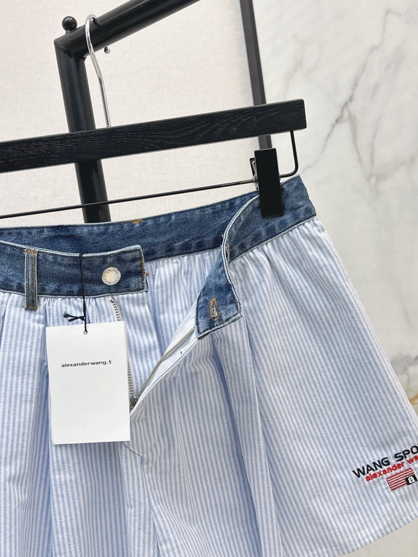 25ss embroidered skirt