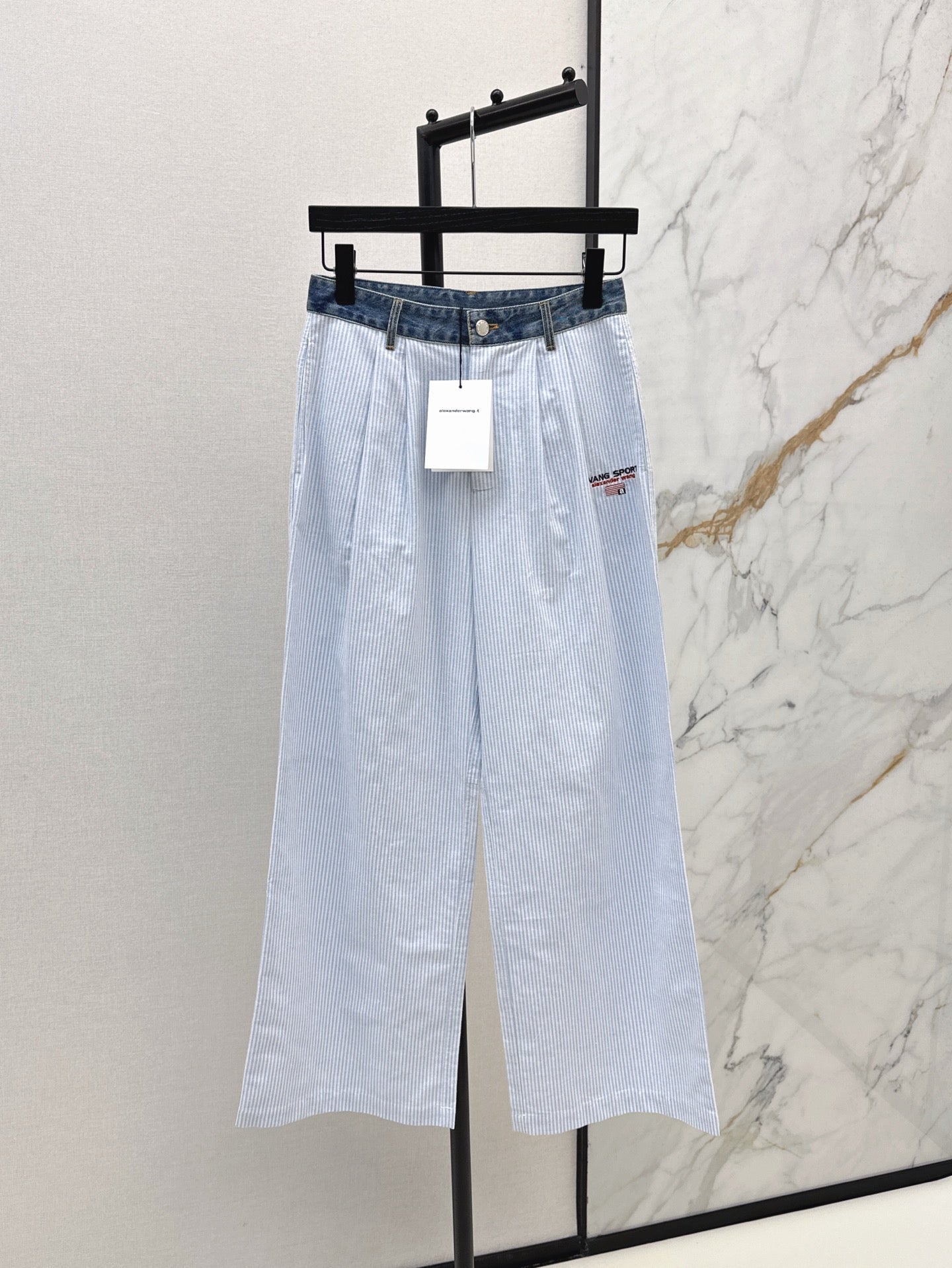 25ss embroidered pants