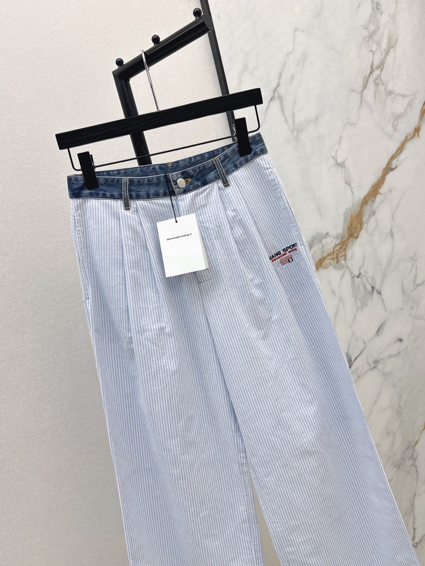 25ss embroidered pants