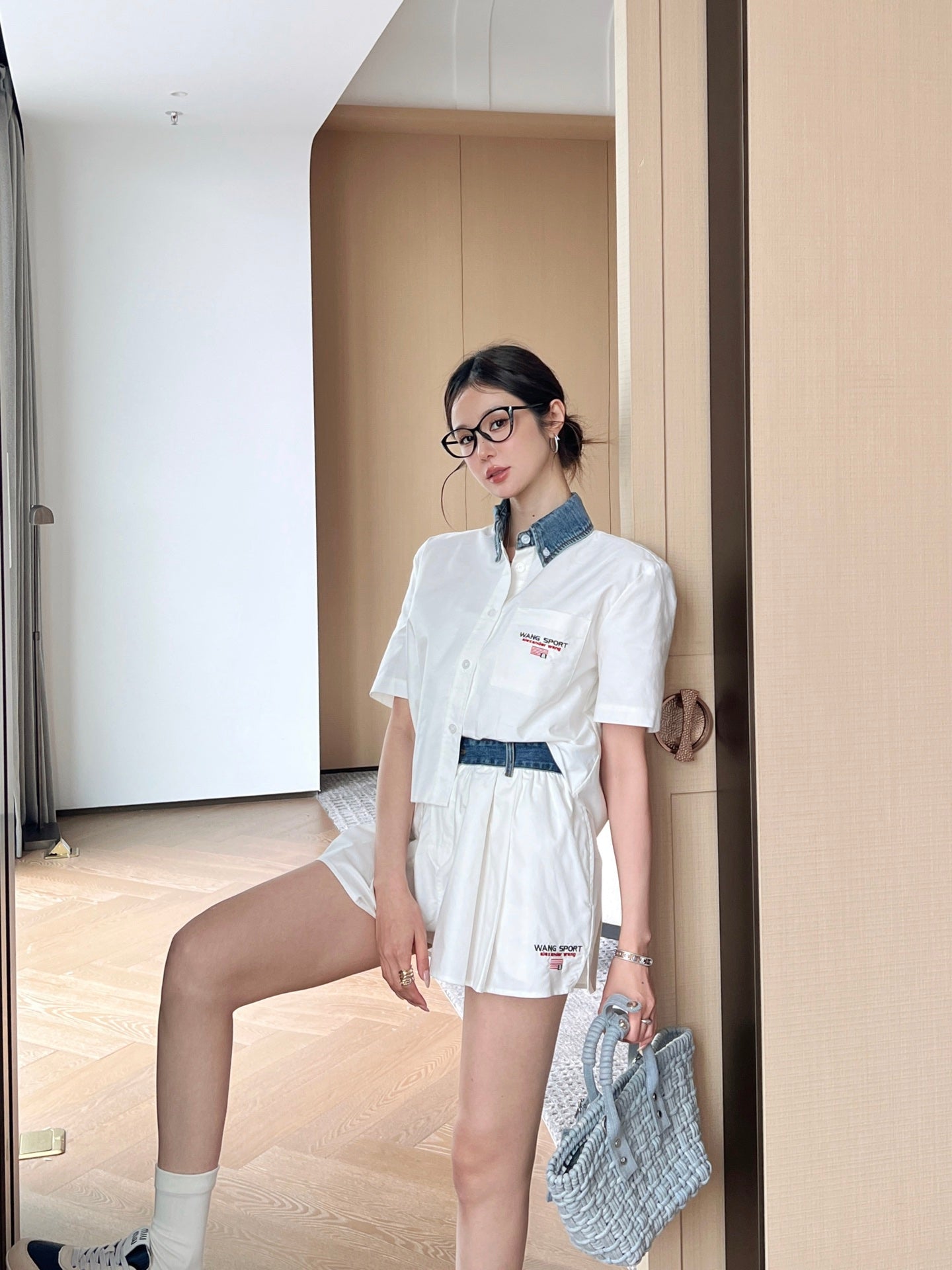 25ss crop shirt