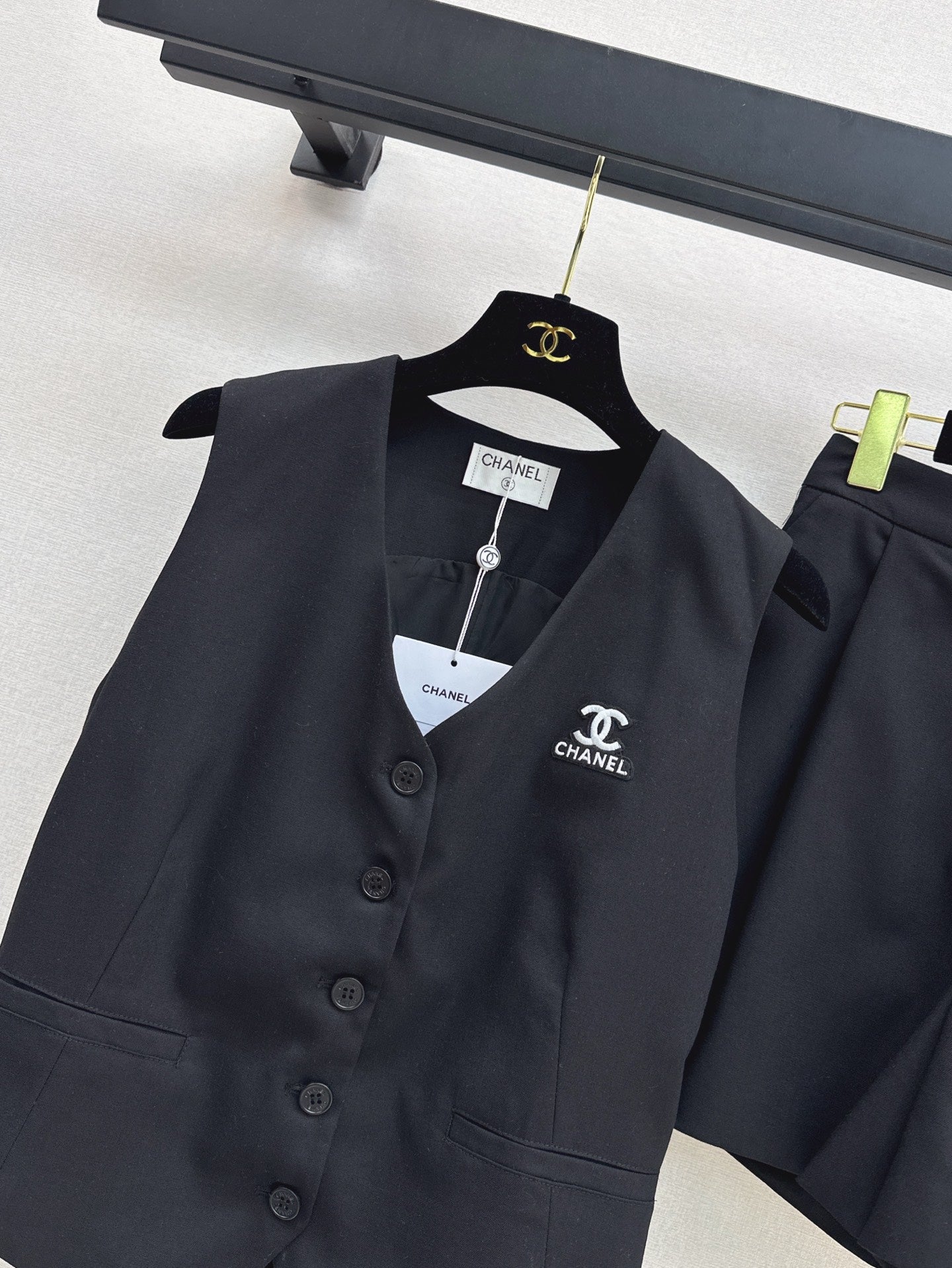 25ss vest short set