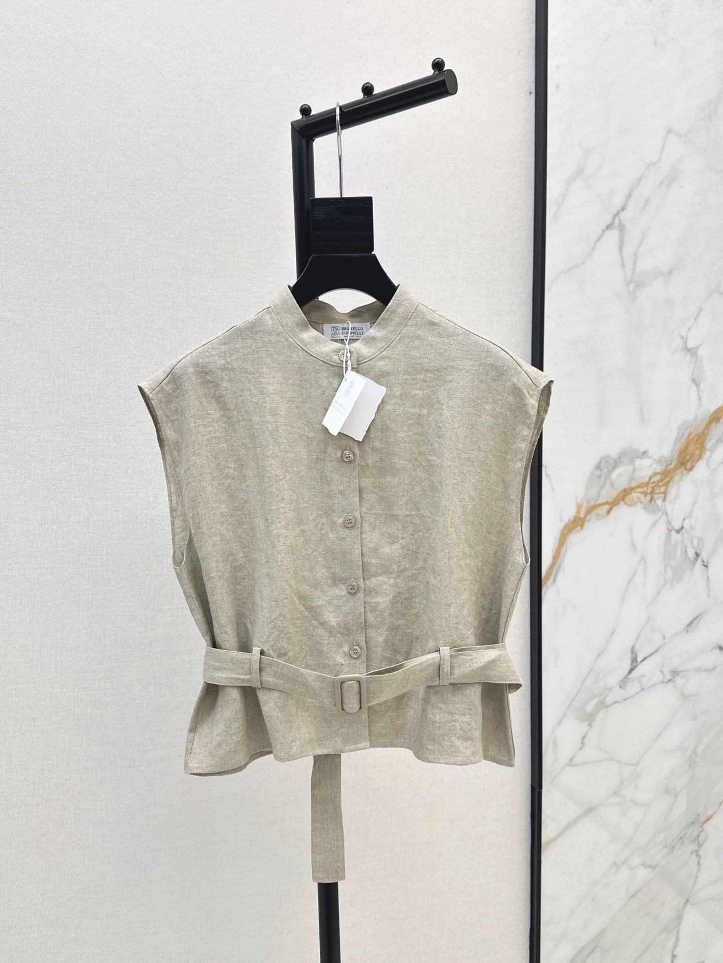 25ss linen vest