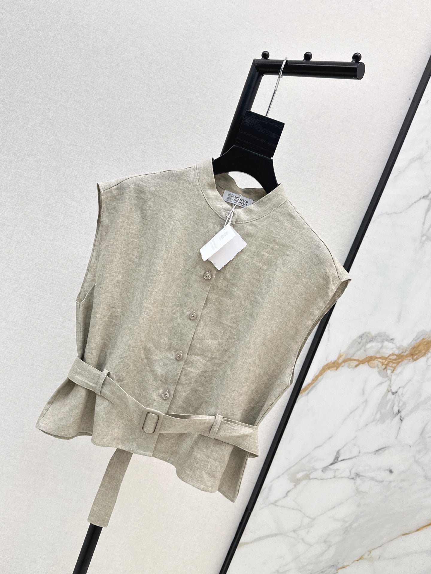 25ss linen vest