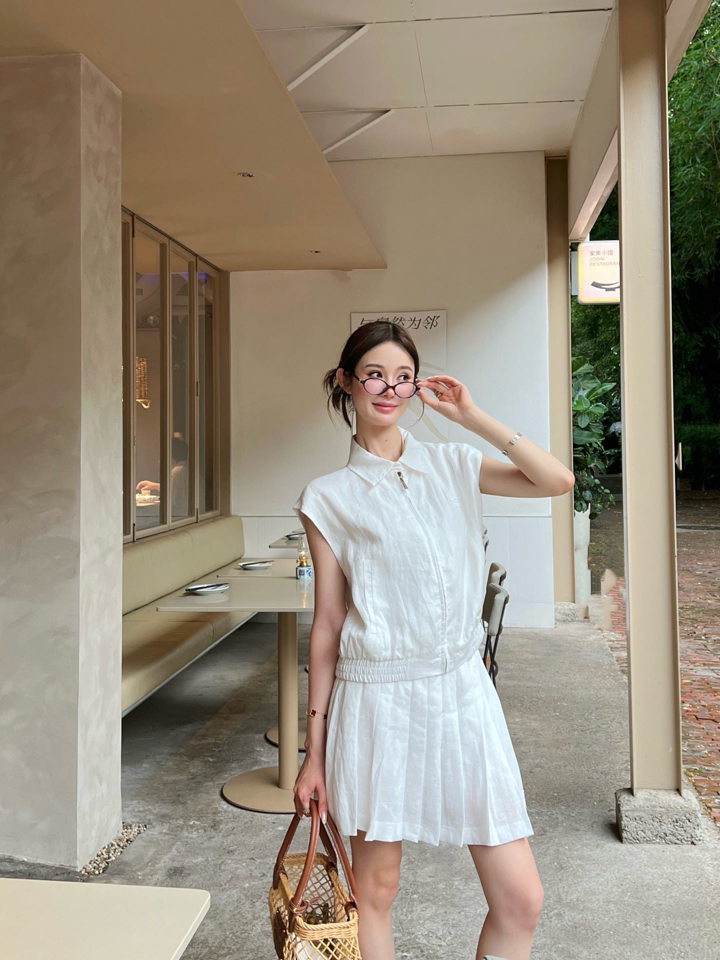 25ss linen suit