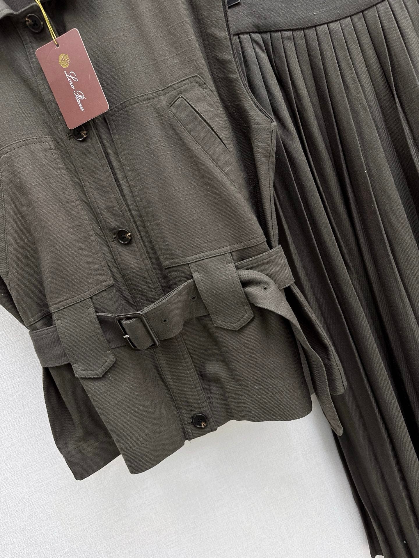 25ss linen suit