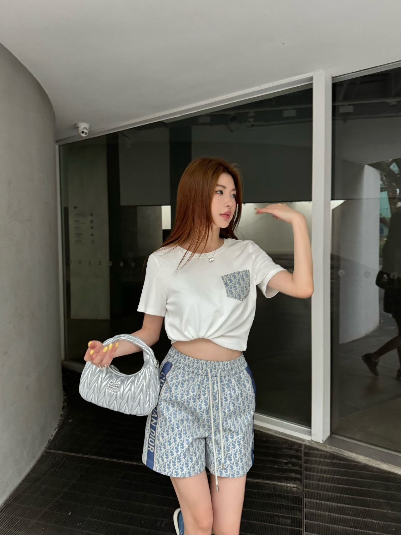 25ss tee short set