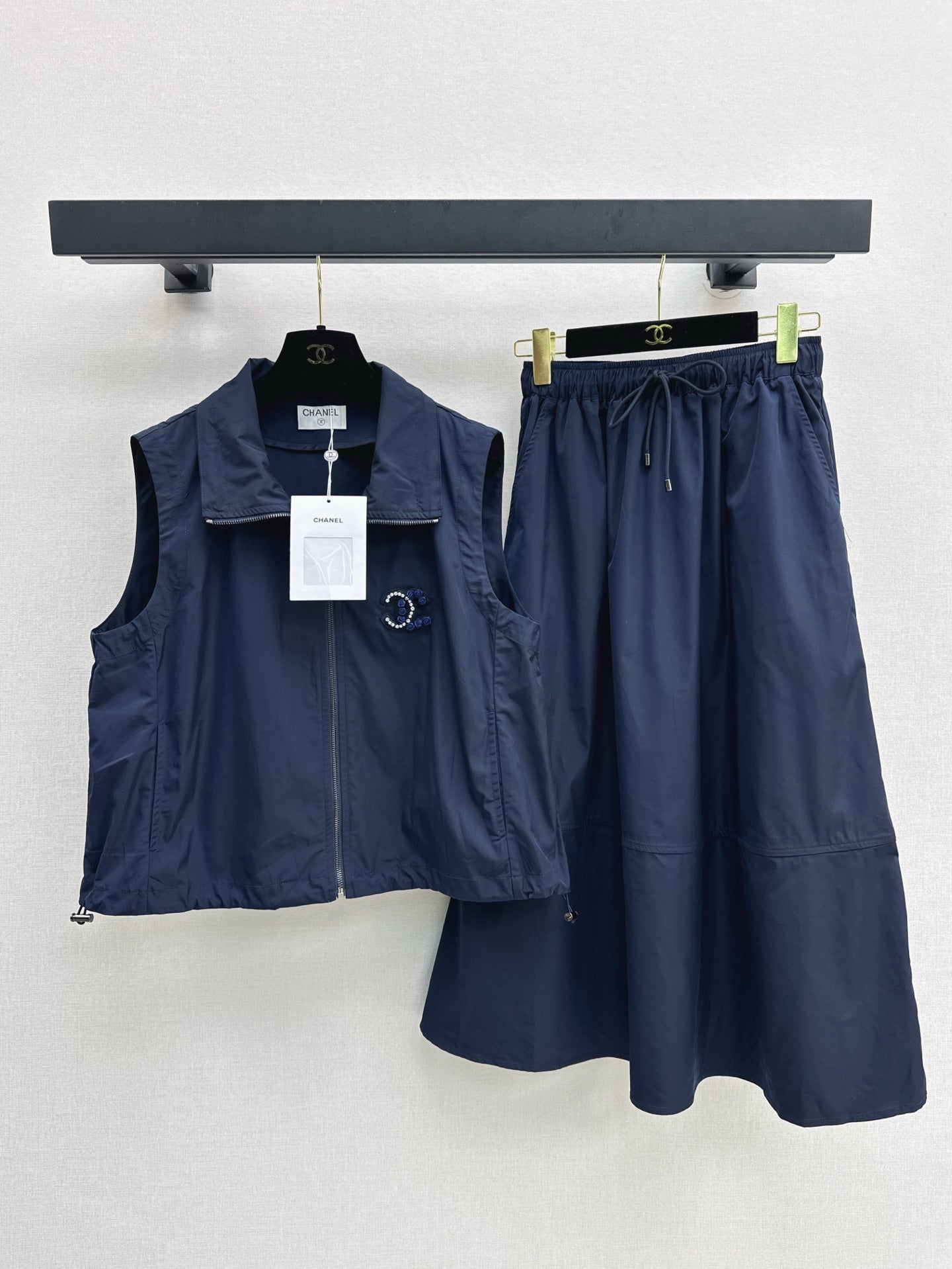 25ss vest skirt set
