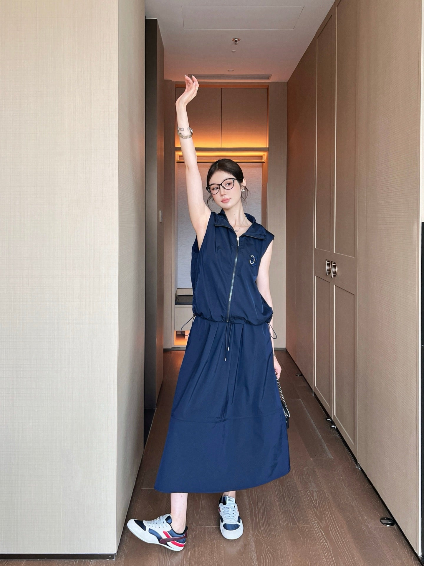 25ss vest skirt set