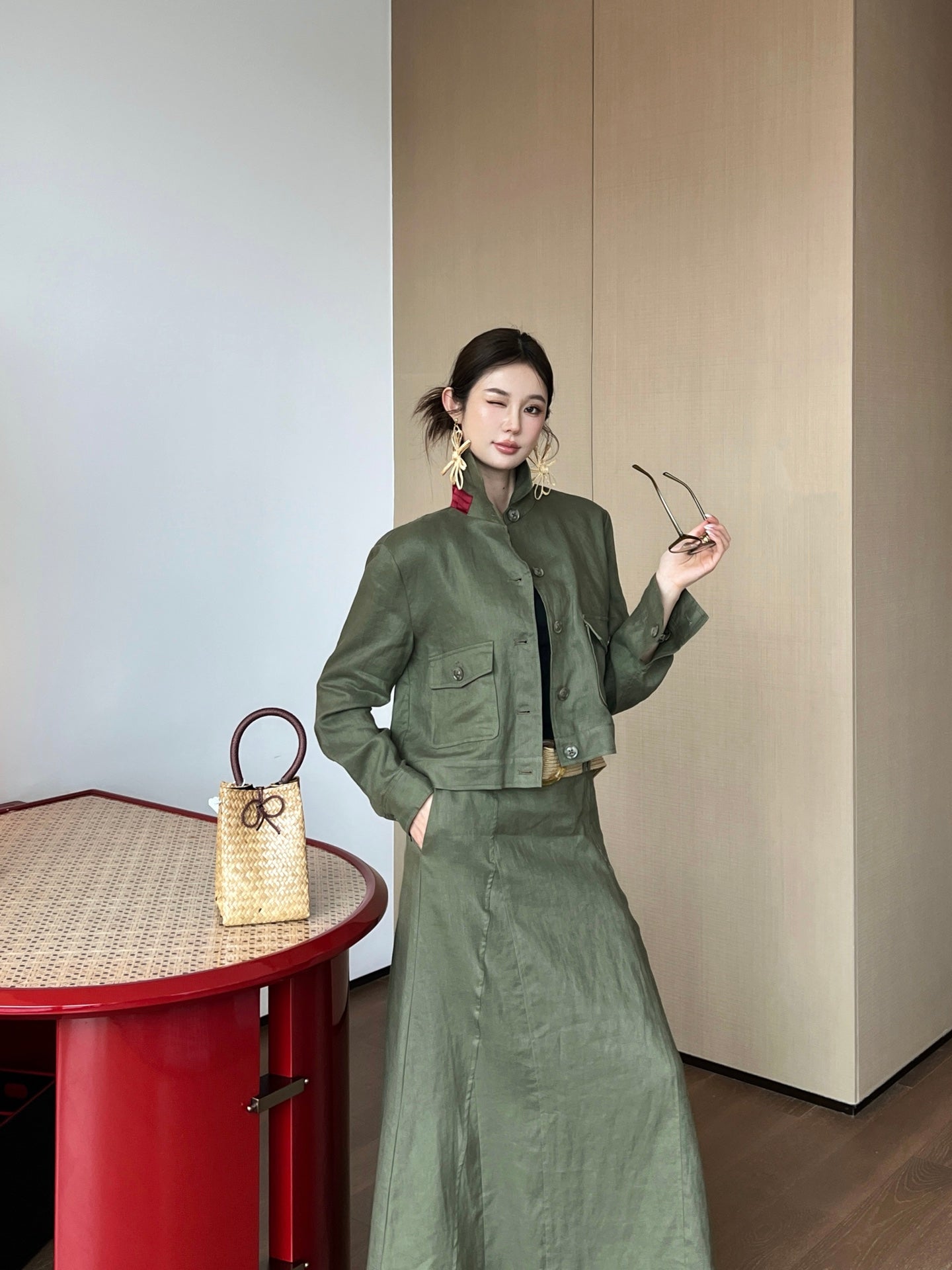 25ss Linen jacket