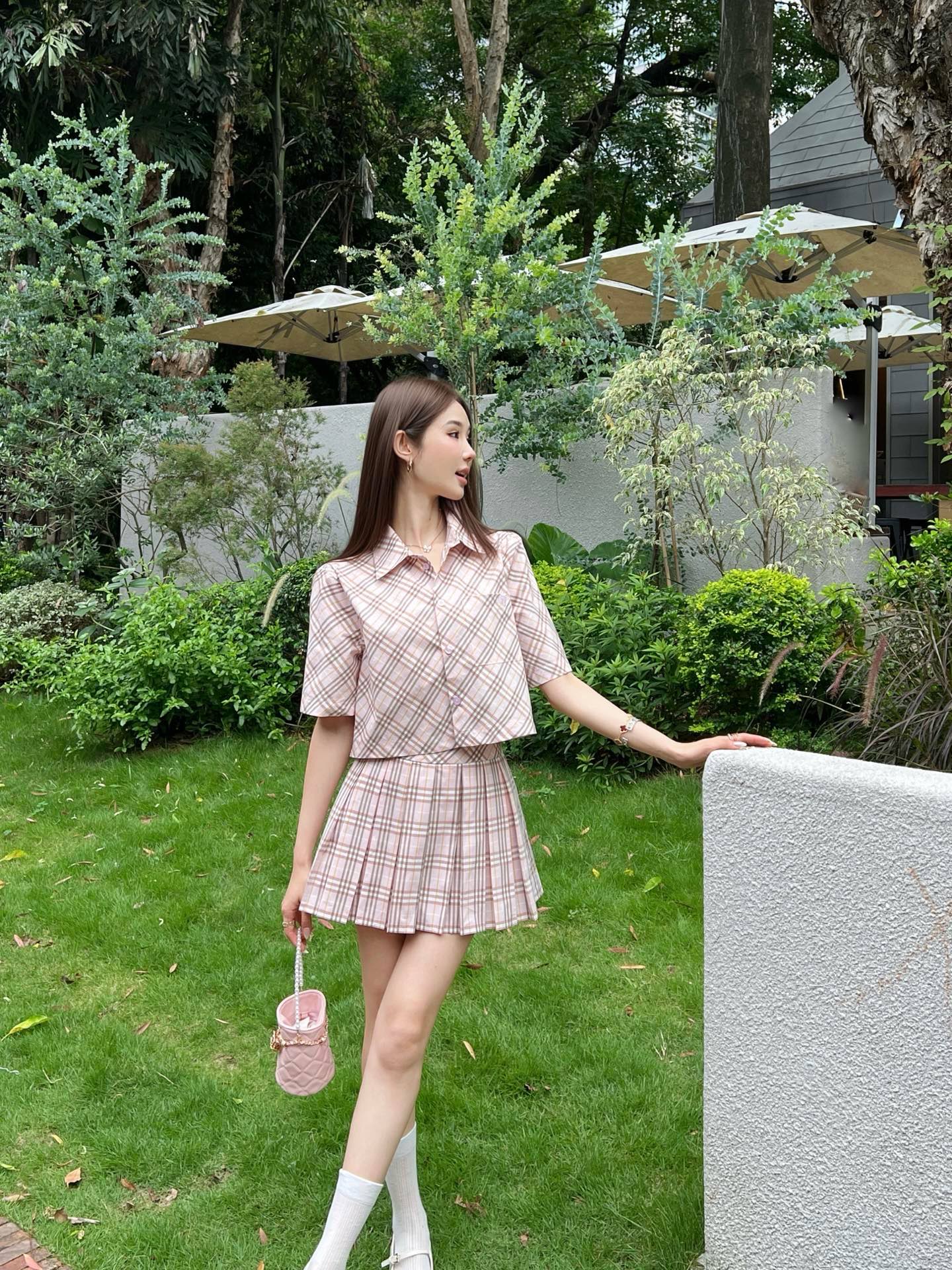 25ss crop suit