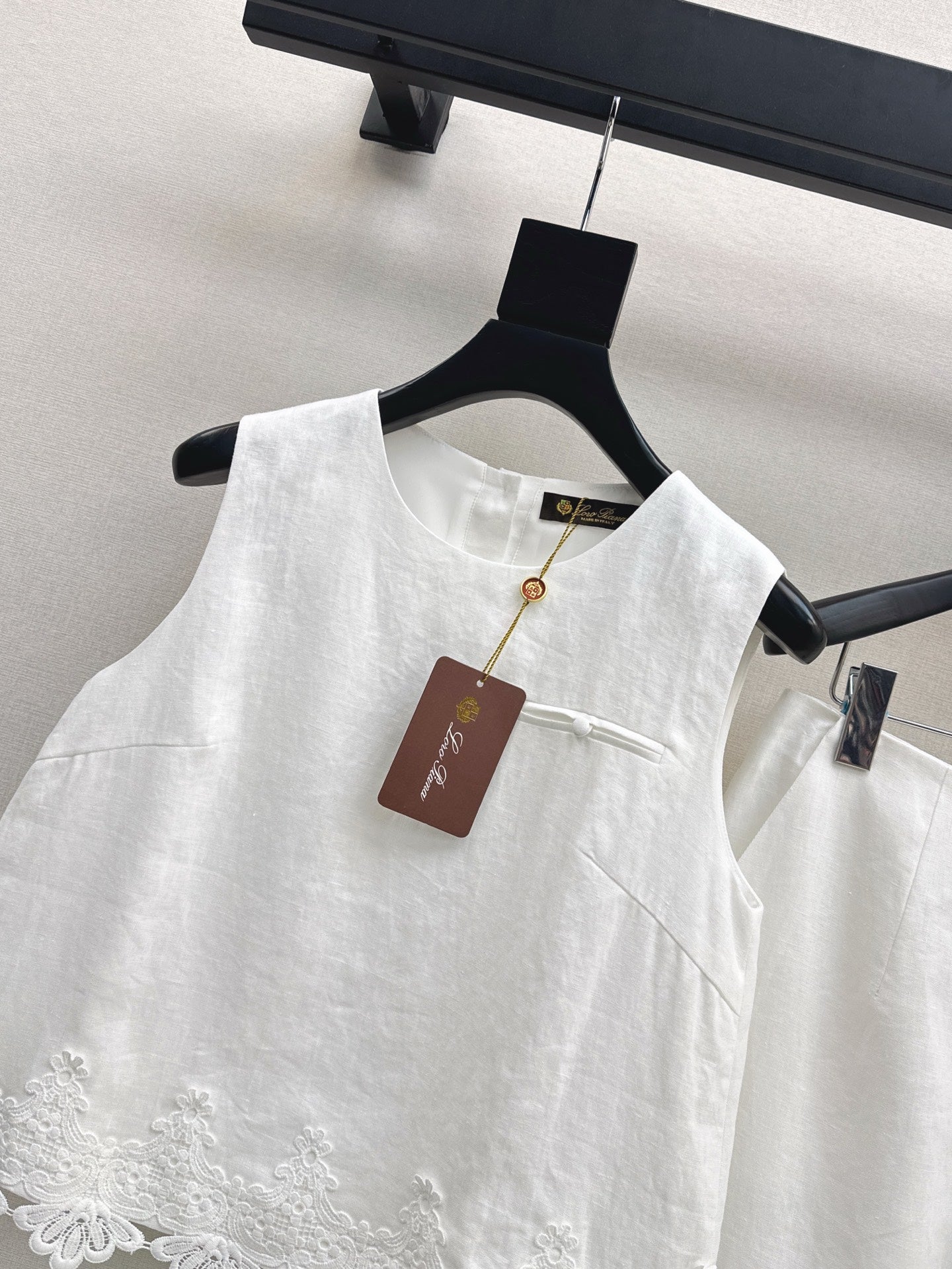 25ss embroidered lace suit
