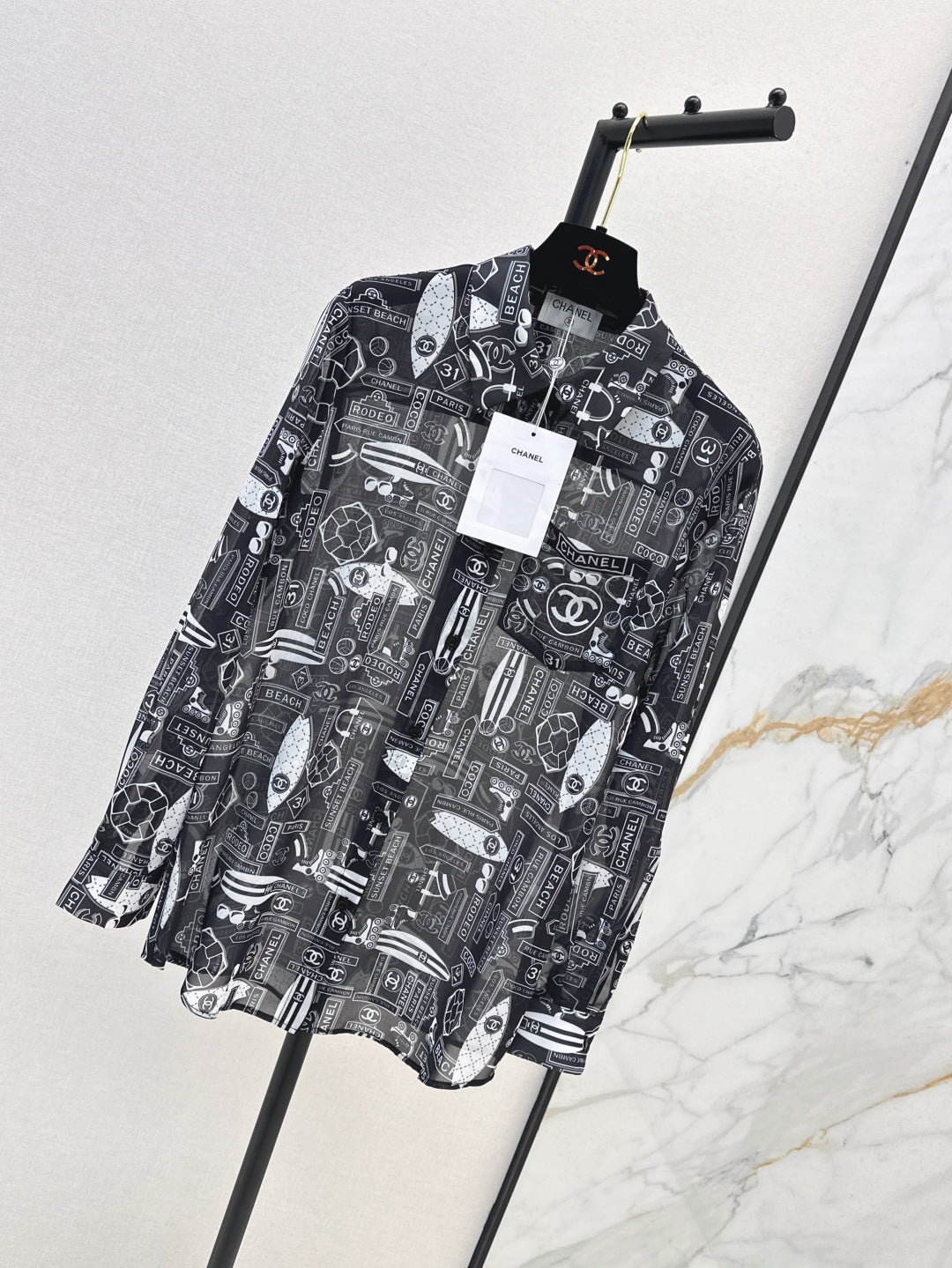 25ss print shirt