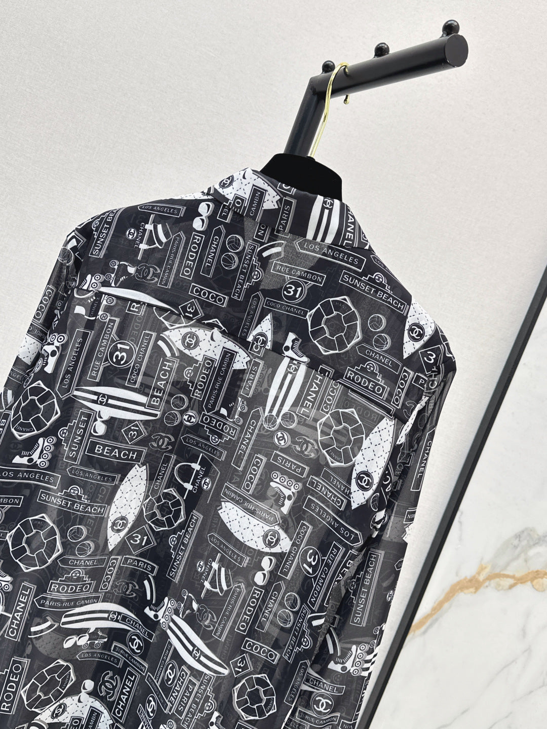 25ss print shirt